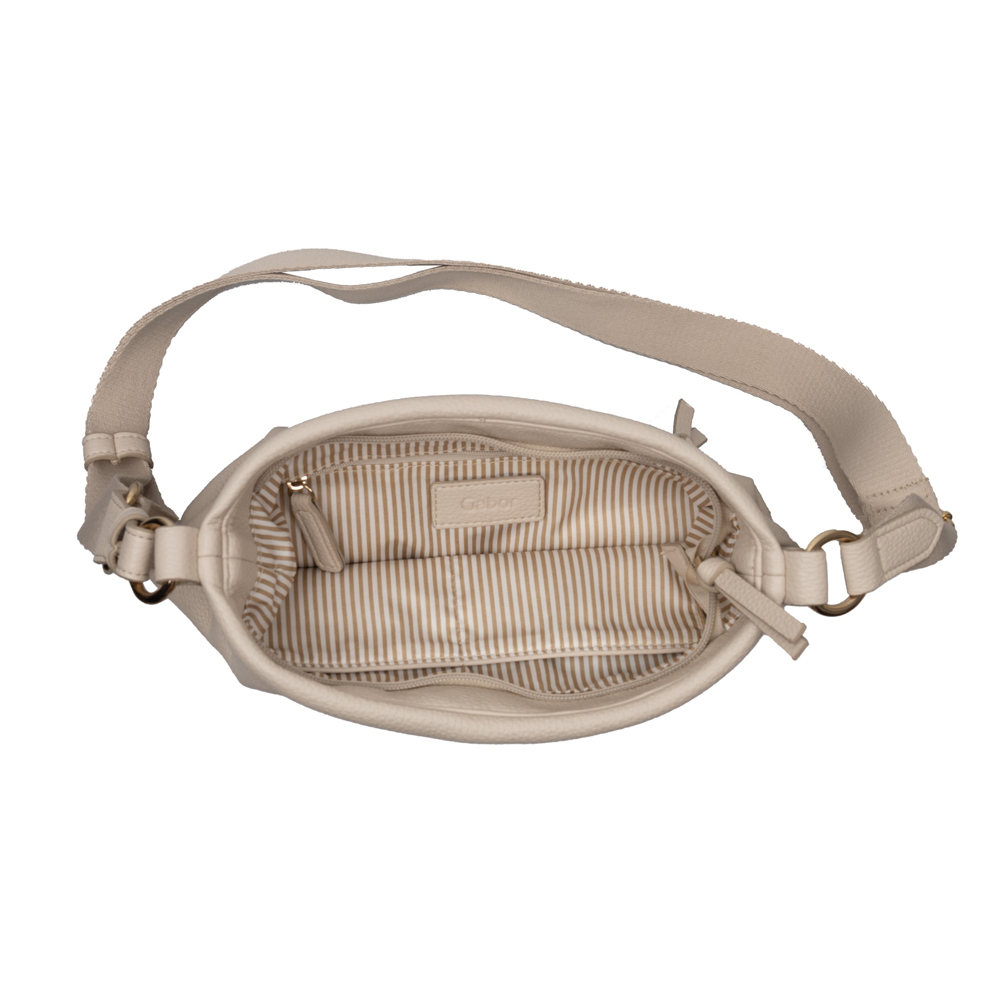 Gabor Umhängetasche »Anthina« aus weich genarbtem Lederimitat mit dekorativem Quastendetail