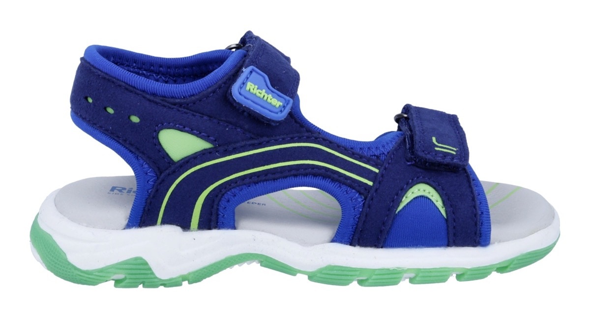 Richter Sandale »Leon«  Sommerschuh, Riemchensandale, Größenschablone zum Download, mit WMS