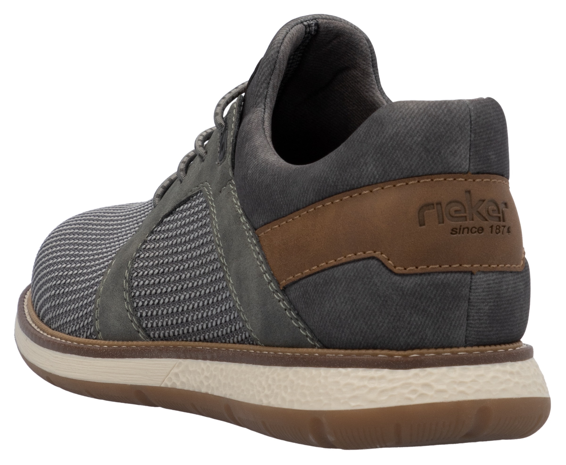 Rieker Slip-On Sneaker, Slipper, Halbschuh, Freizeitsneaker mit gepolstertem Schaftrand
