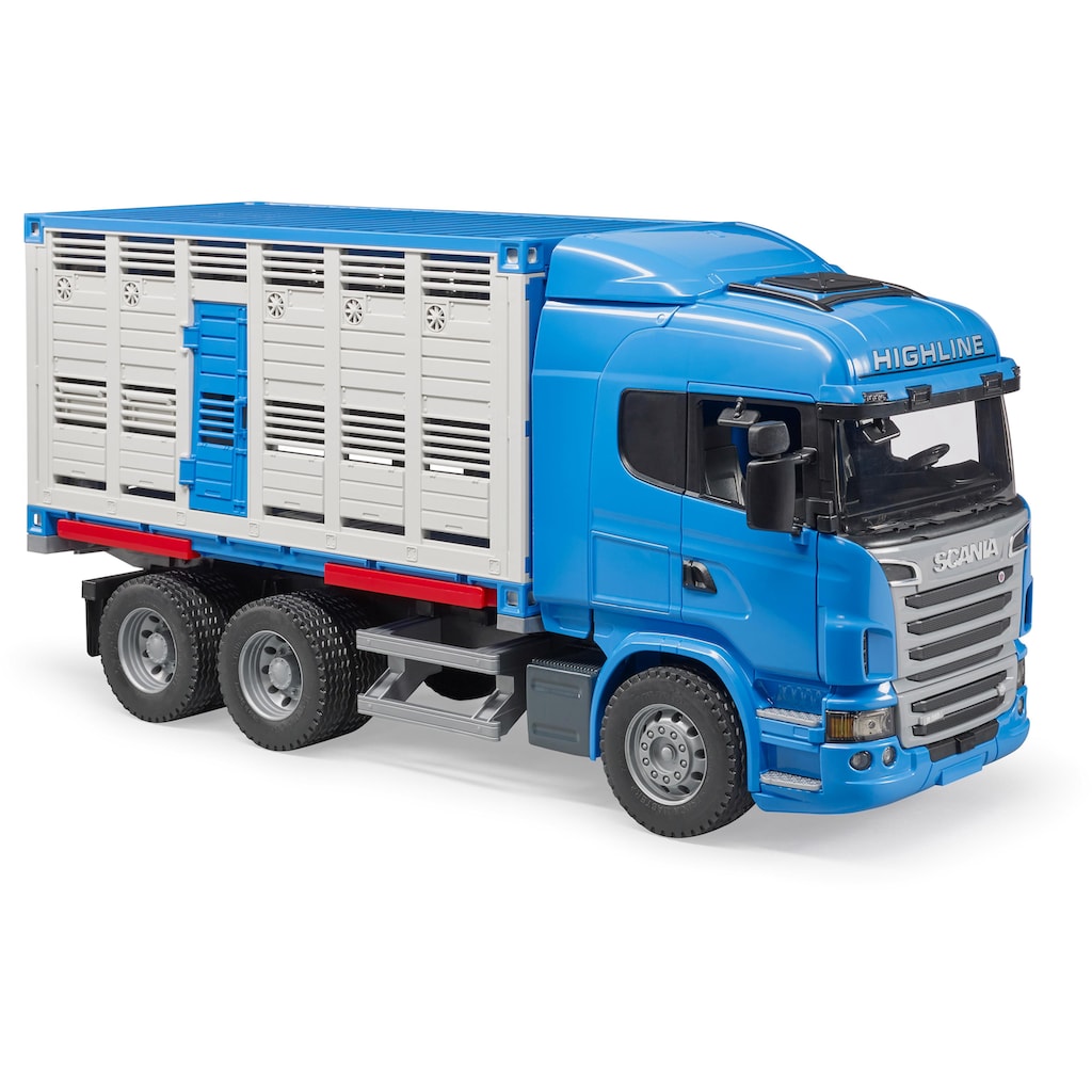 Bruder® Spielzeug-Transporter »Scania R-Serie Tiertransporter mit 1 Rind«