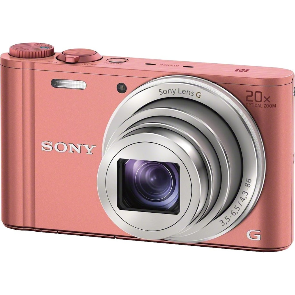 Sony Superzoom-Kamera »Cyber-Shot DSC-WX350«, 25mm Sony G, 18,2 MP, 20 fachx opt. Zoom, WLAN (Wi-Fi)