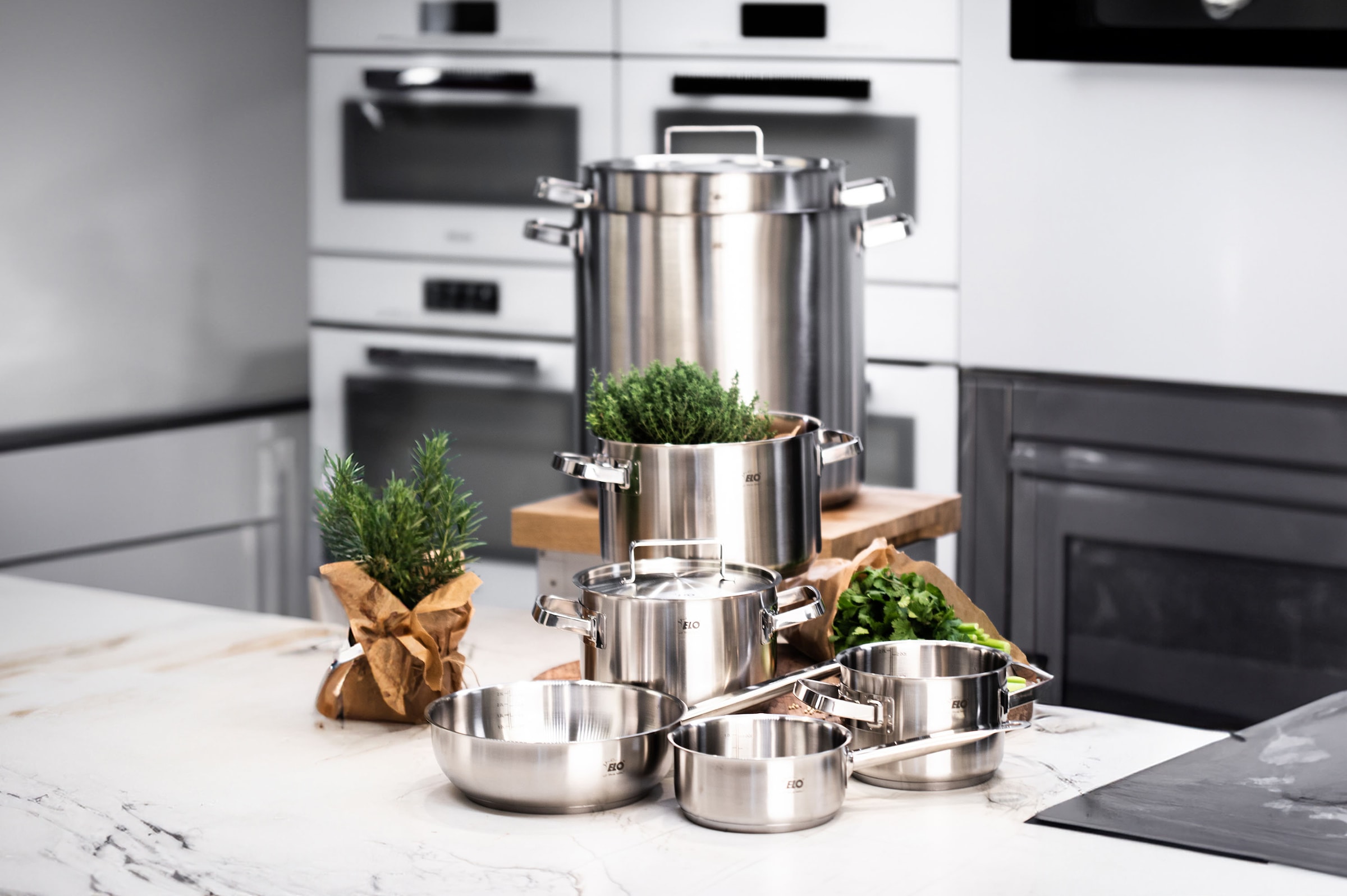 Elo Sauteuse »Profi Cuisine« Edelstahl 18/0