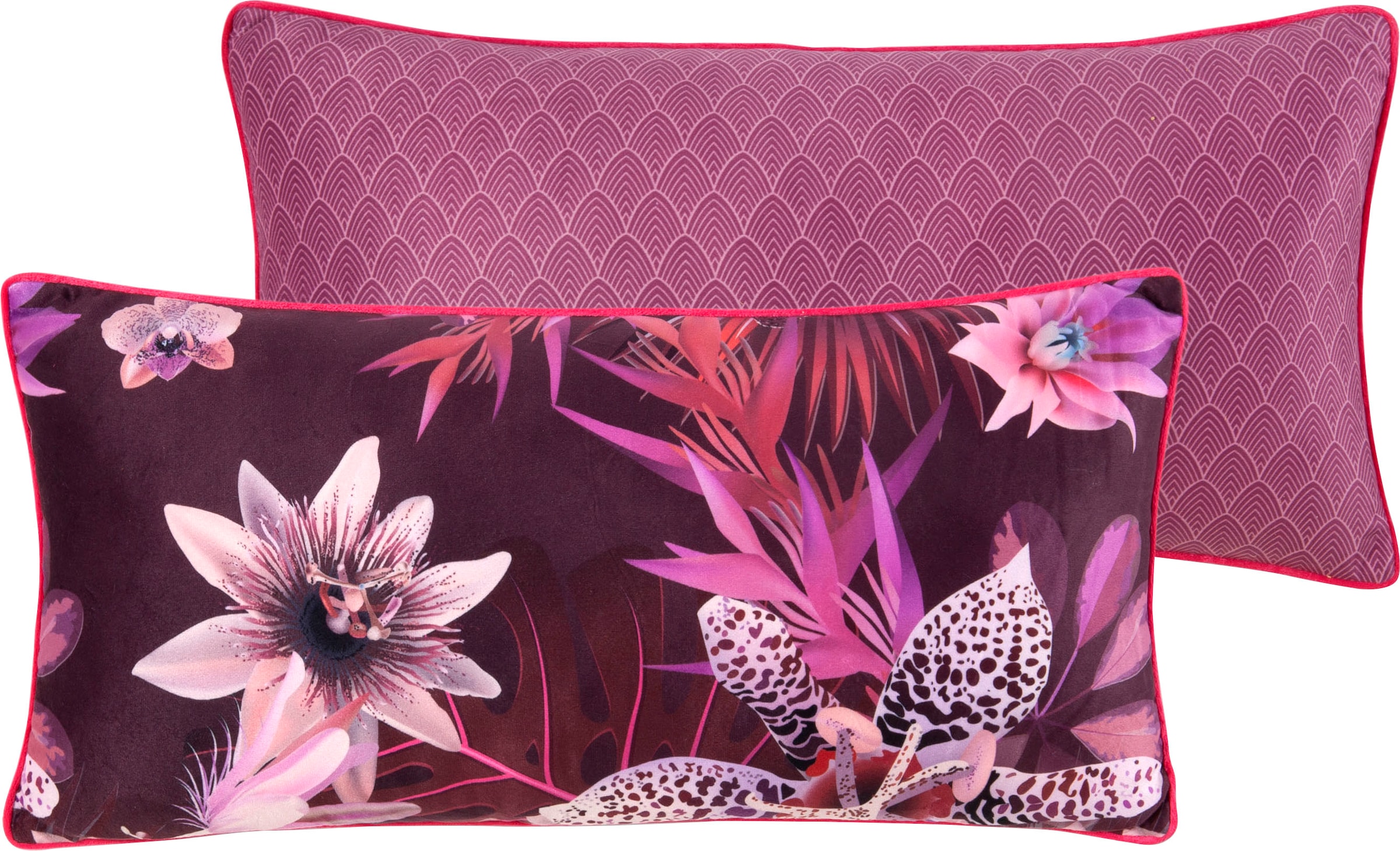 Descanso Dekokissen »Farze«, (1 St., 1 30x60 cm Dekokissen - Mit biese), Mit Biese kaufen