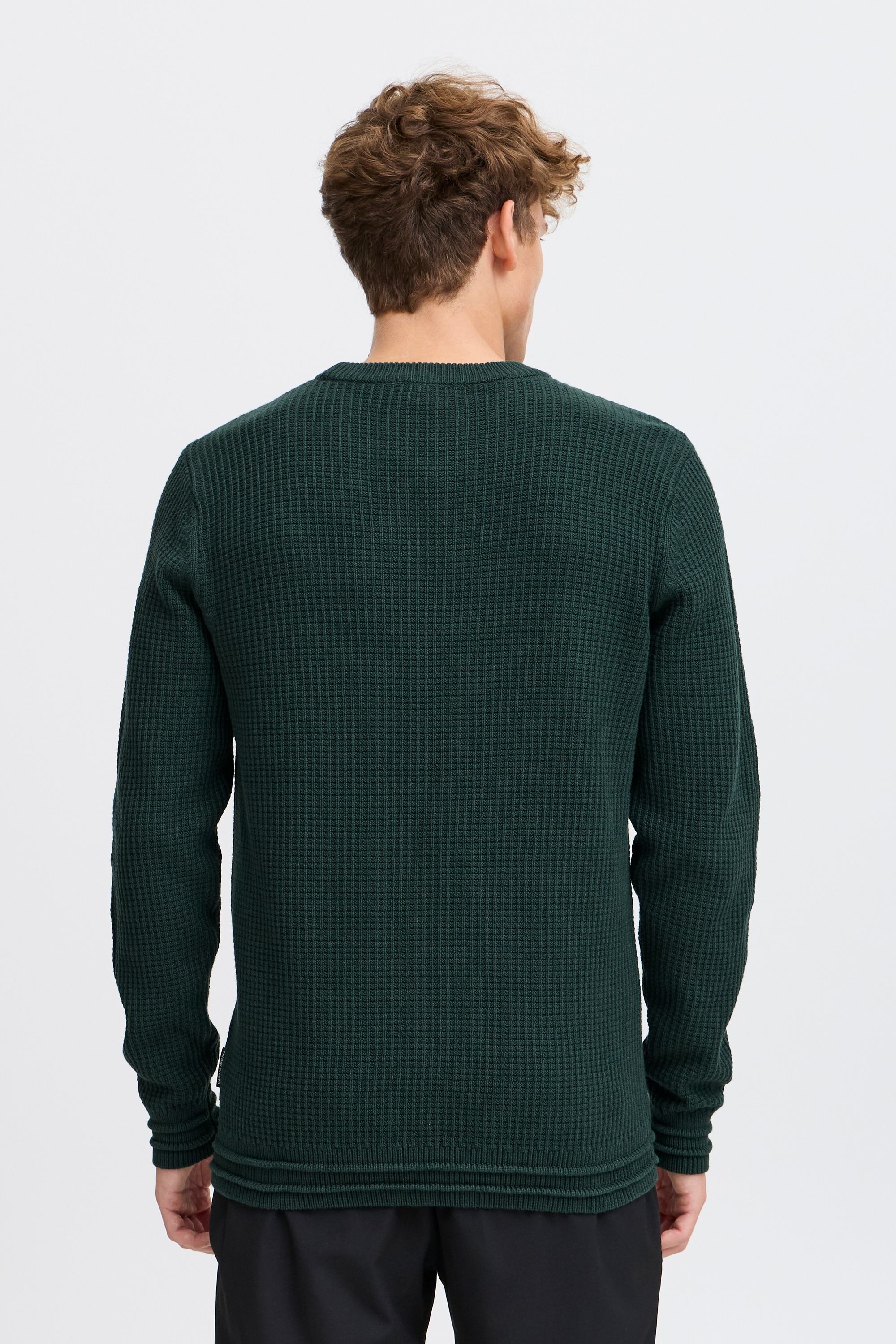 Casual Friday Strickfleece-Pullover »Strickpullover CFKARL crew neck structured knit«