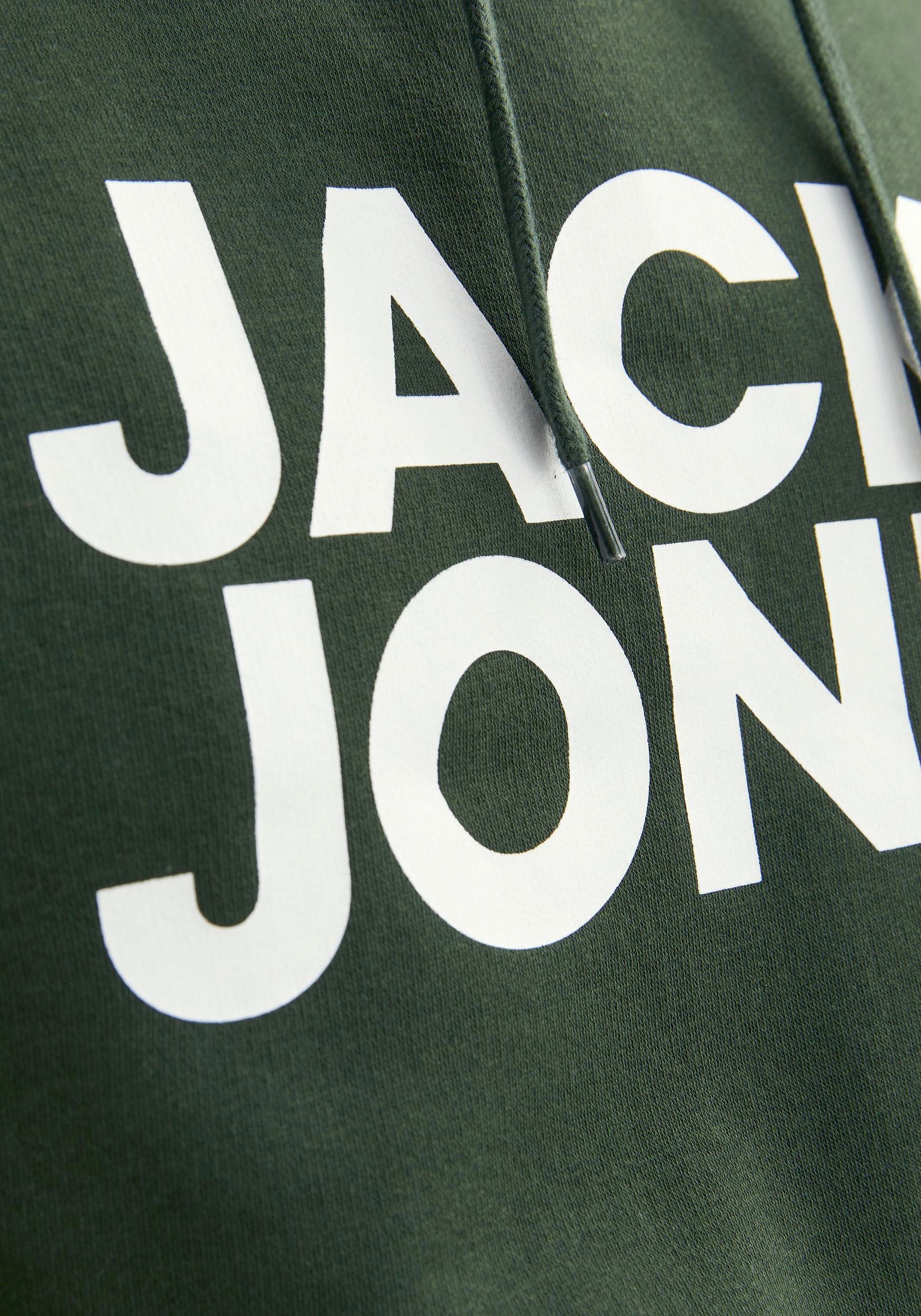 Jack & Jones Kapuzensweatshirt »JJECORP LOGO SWEAT HOOD NOOS«, mit Logo Print