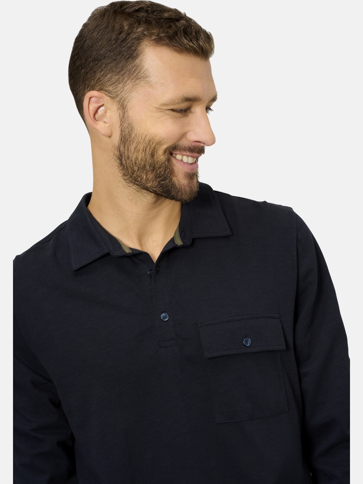 Babista Poloshirt »Langarm-Poloshirt FIOREZONTO«, (1 tlg.), mit elastischem Bündchen