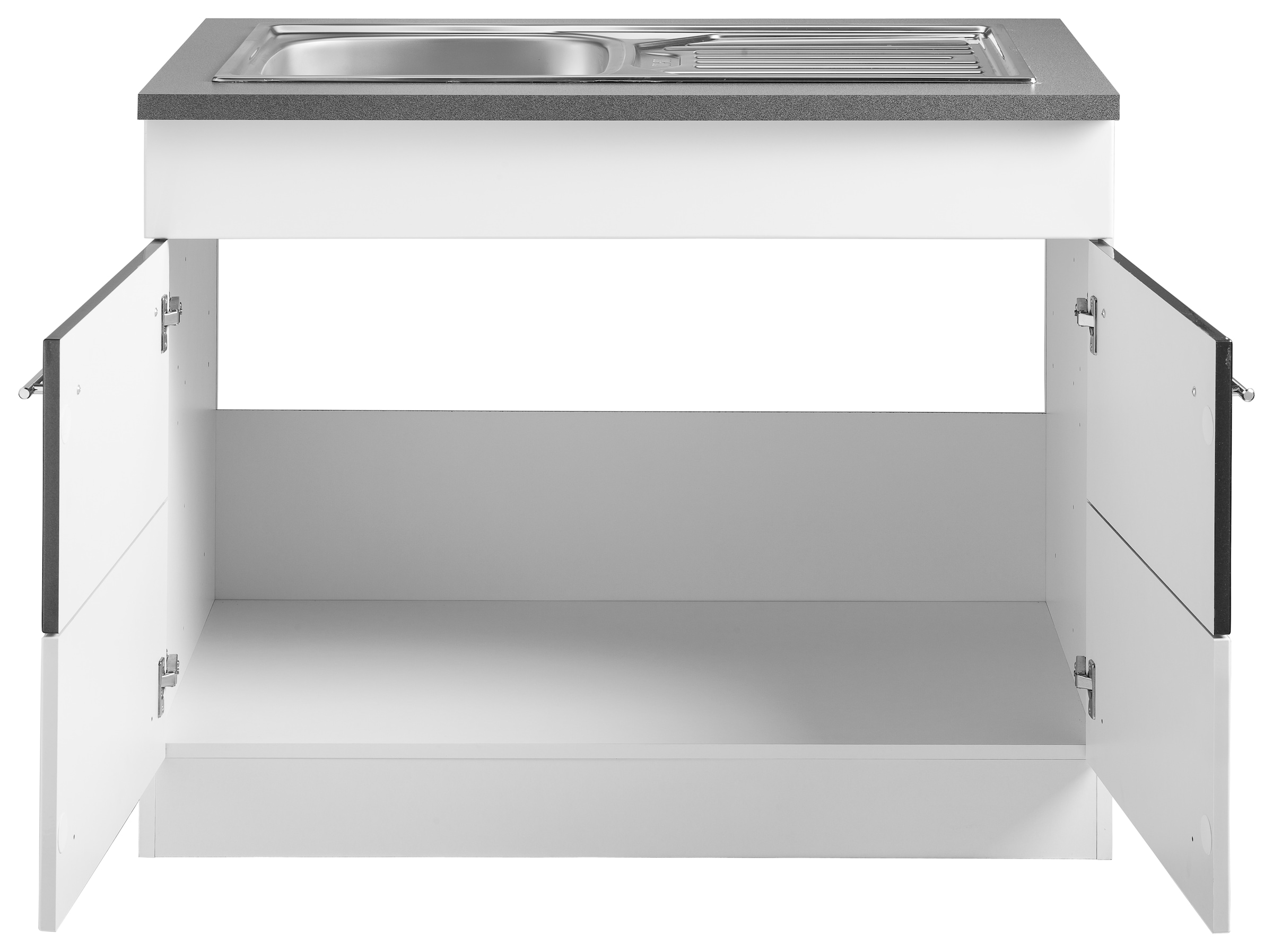 KOCHSTATION Spülenschrank »KS-Trient«, 100 cm breit, inkl. Einbauspüle