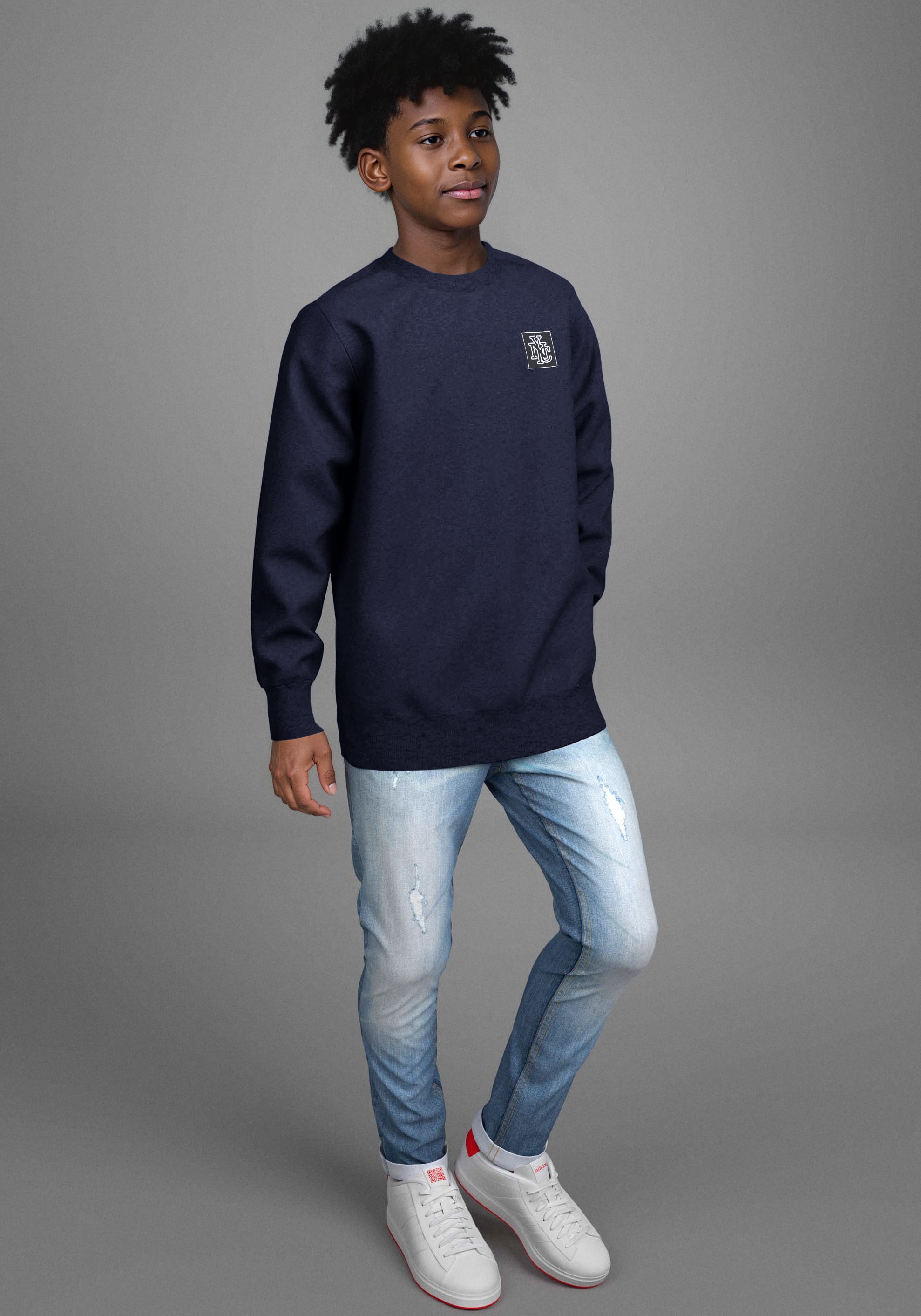 KIDSWORLD Sweatshirt »Rundhals Sweatshirt«, Basic Sweater