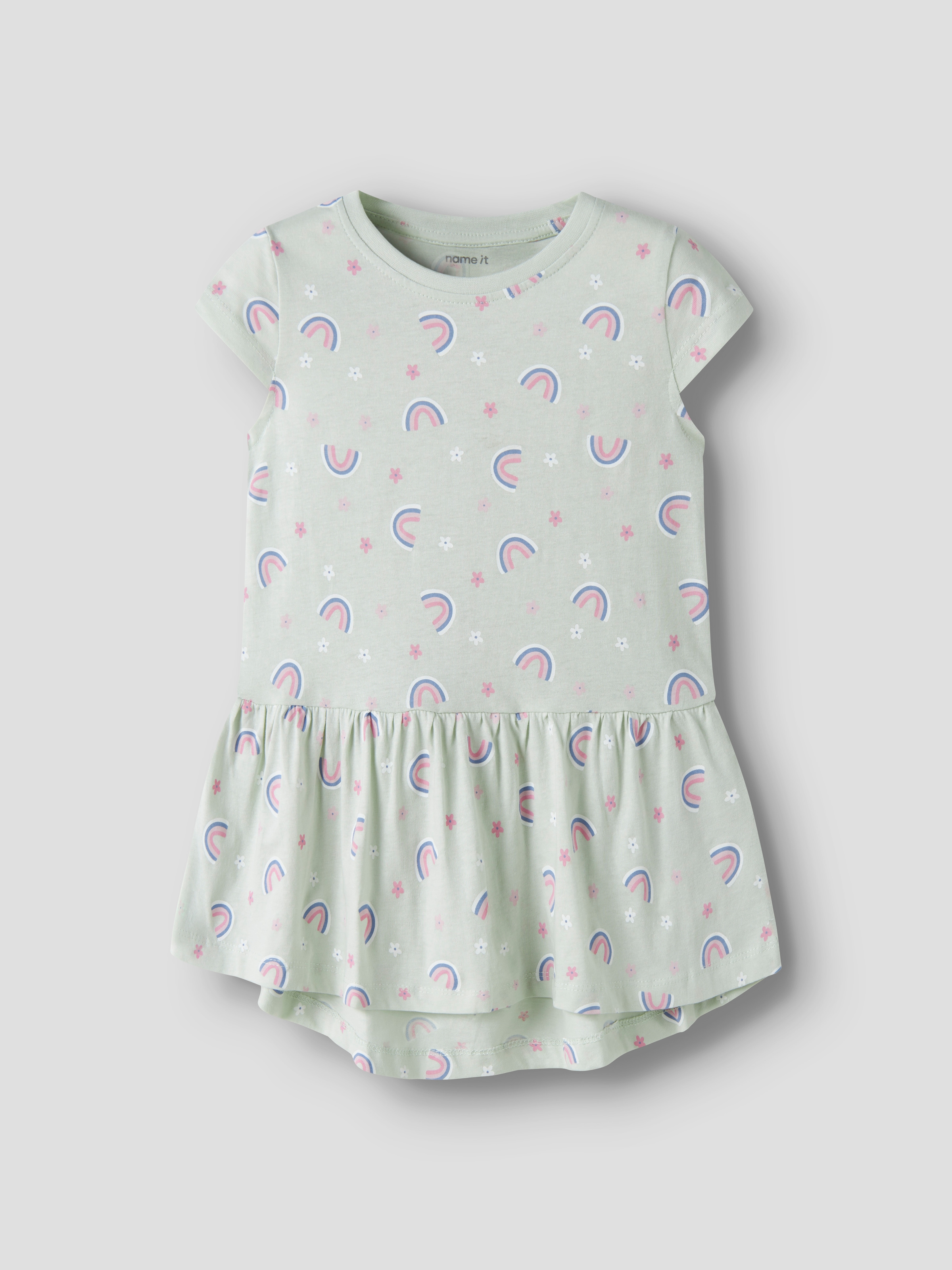 Name It Jerseykleid »NMFVIGGA CAPSL DRESS F1 NOOS« Baumwolle, regular fit
