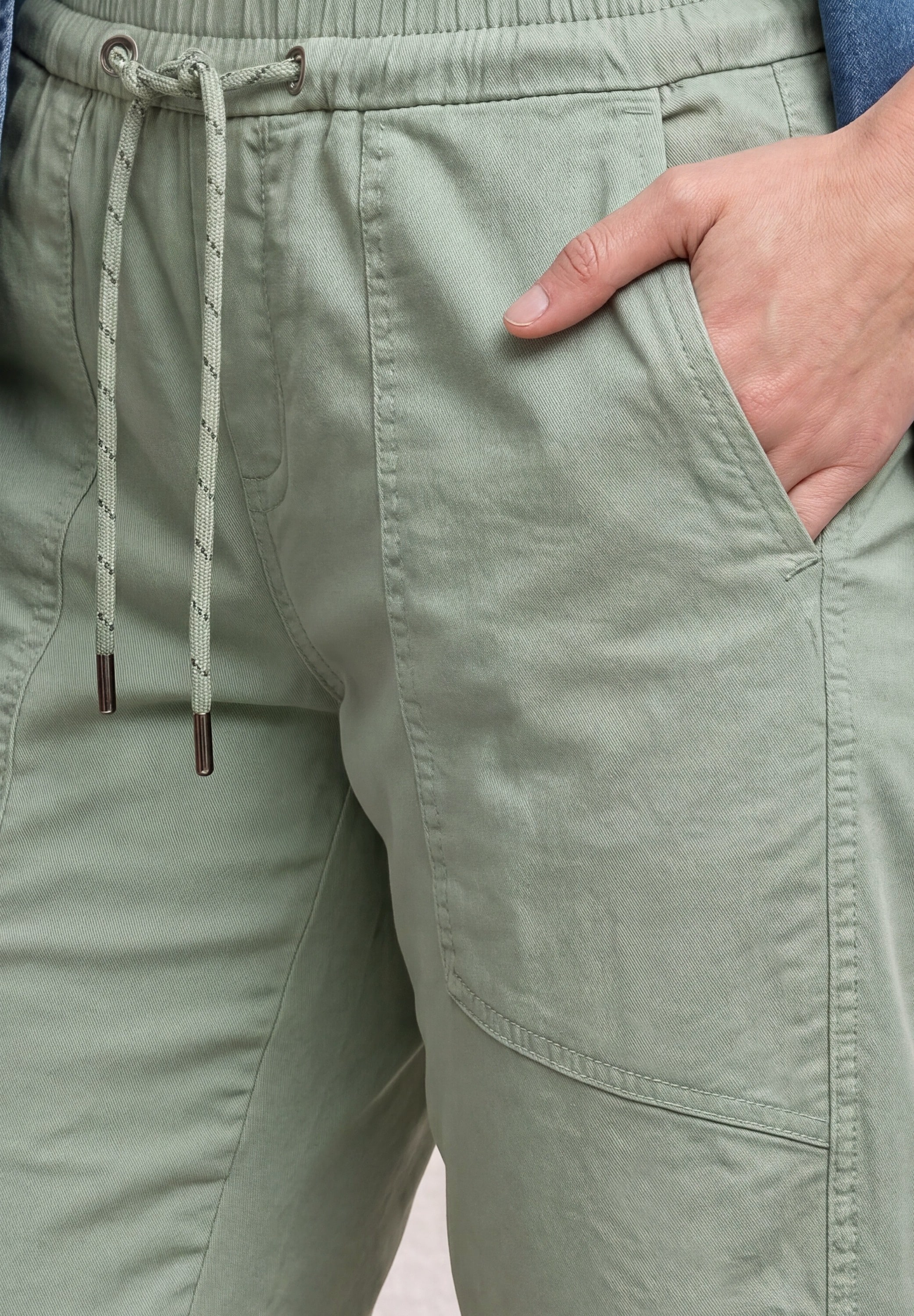 STREET ONE Stoffhose »Style Bonny«  Slim Leg Hose / Sommerhose im Loose Fit