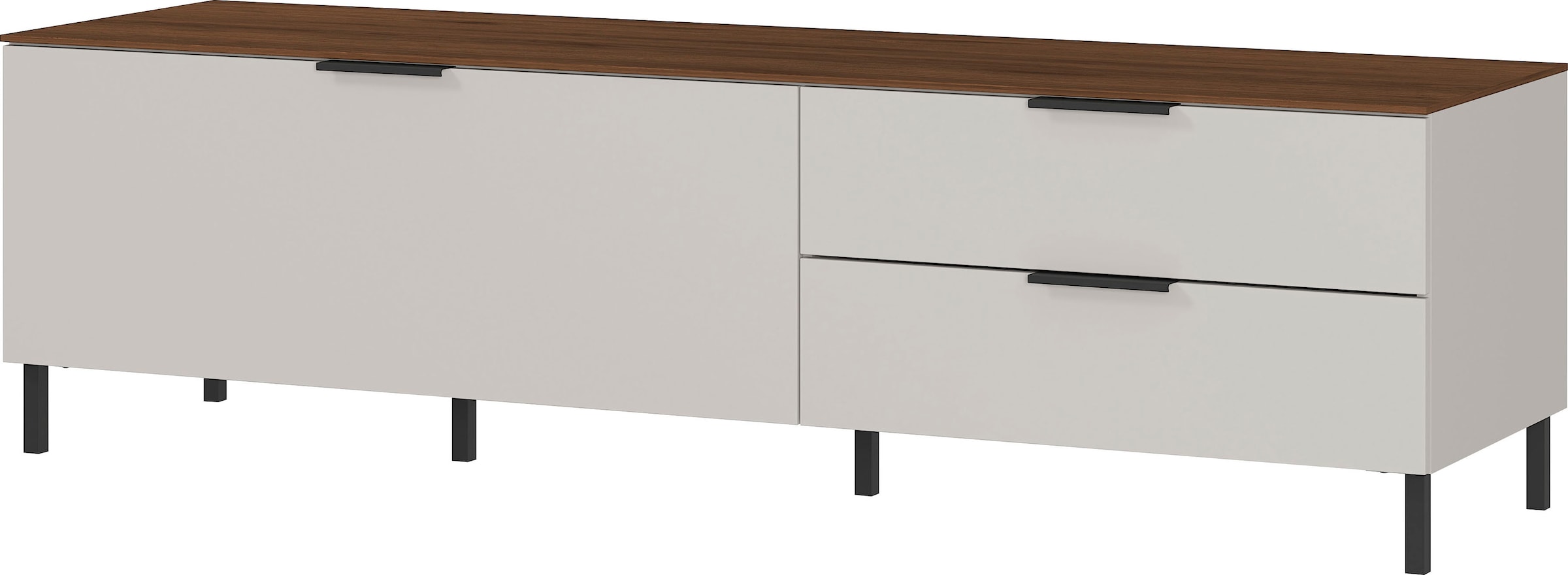 GERMANIA Lowboard »California«, Breite 164 cm, mit filigraner Deckplatte
