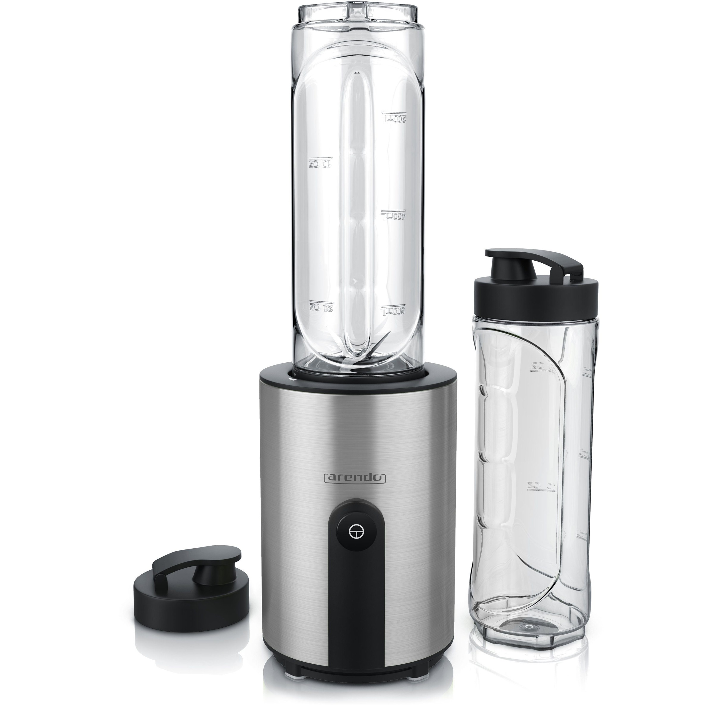 Arendo Smoothiemaker inkl. 2x ToGo-Becher & Edelstahlmesser