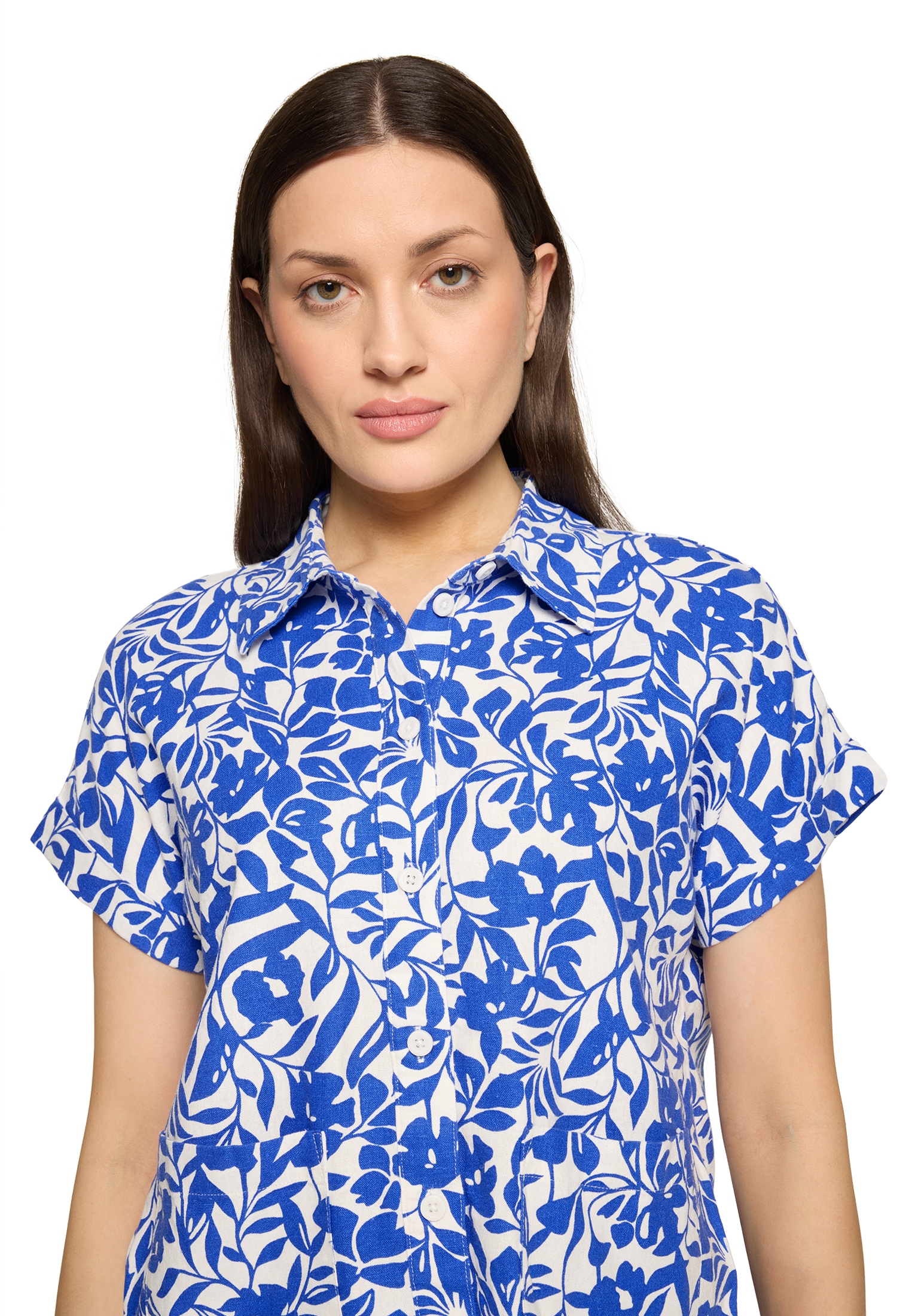 Betty Barclay Klassische Bluse »Leinenbluse mit Kragen«