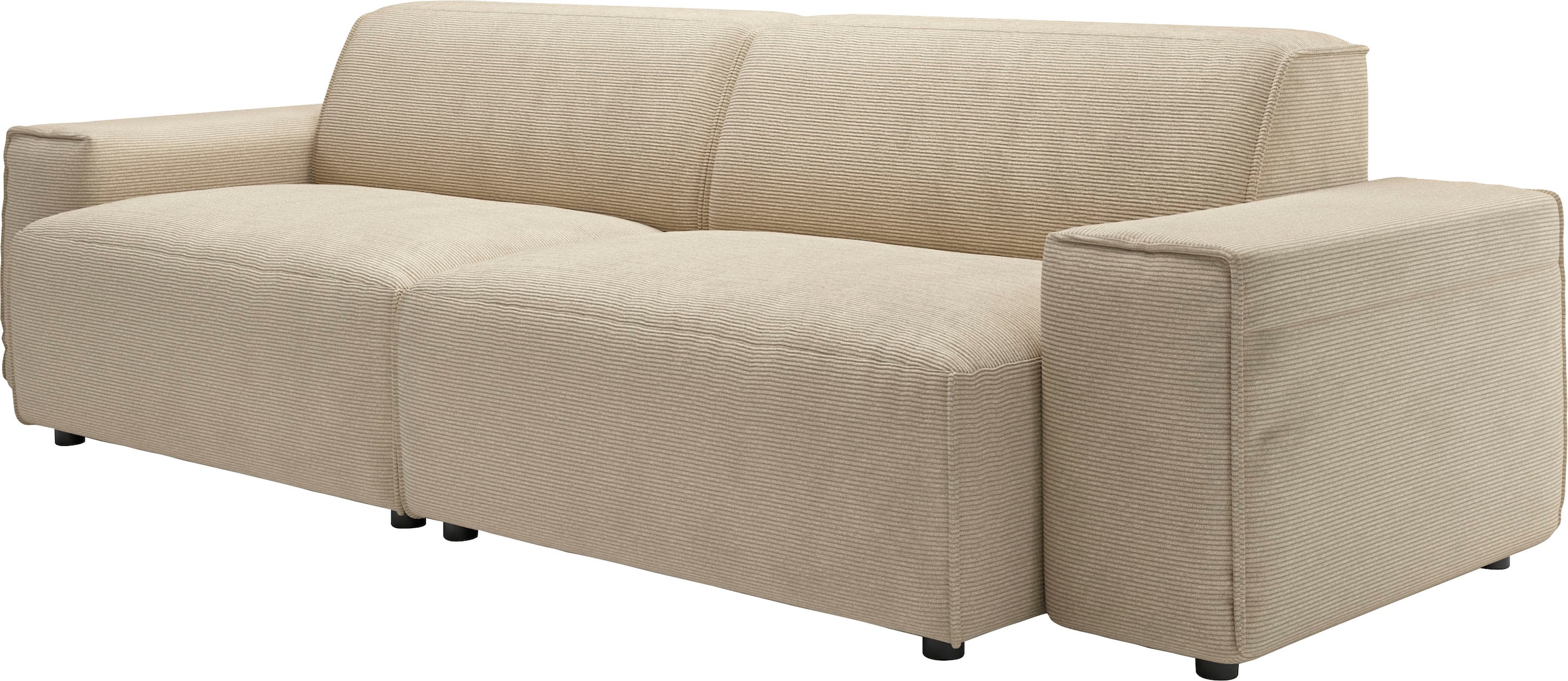 andas Big-Sofa »Glimminge  auch in Breitcord, Feincord + Easy care-Bezug,«, besondere Kedernähte Zierkissen