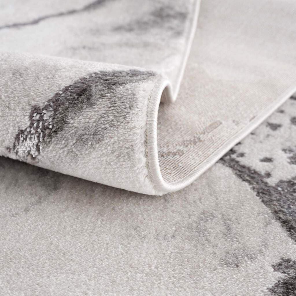 Carpet City Teppich »Chic«, rechteckig, 11 mm Höhe, Kurzflor, Abstrakt, Marmor, Modern, Weicher Flor