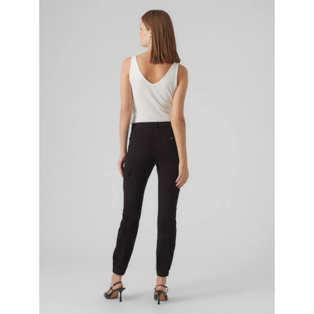 Vero Moda Cargohose »VMIVY MR ANKLE CARGO PANTS NOOS«