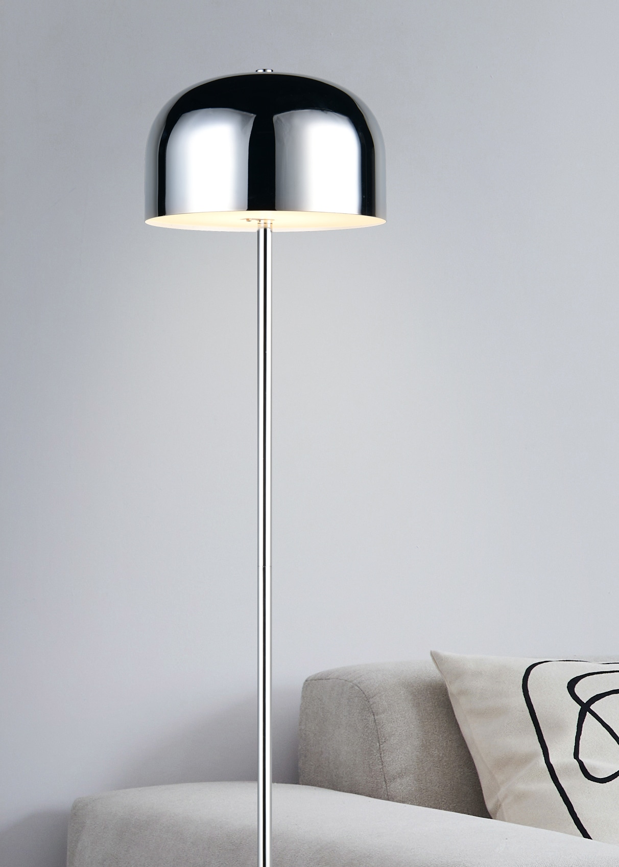 REALITY Leuchten LED Stehlampe »JEFF, Akku LED Stehleuchte mit USB, 2,5W 250 Lumen 3000K warmweiß« LED-Board 1 Stk. Warmweiß Akku LED Stehlampe mit Touchdimmer, USB-Anschluss Höhe max 147 cm