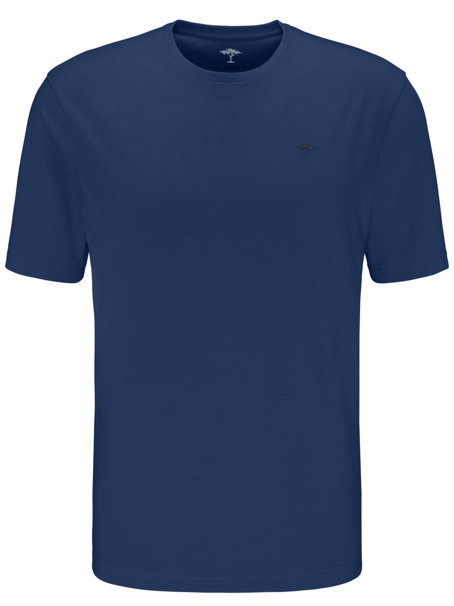 FYNCH-HATTON T-Shirt »FYNCH-HATTON Basic T-Shirt«, (1 tlg.), unifarben
