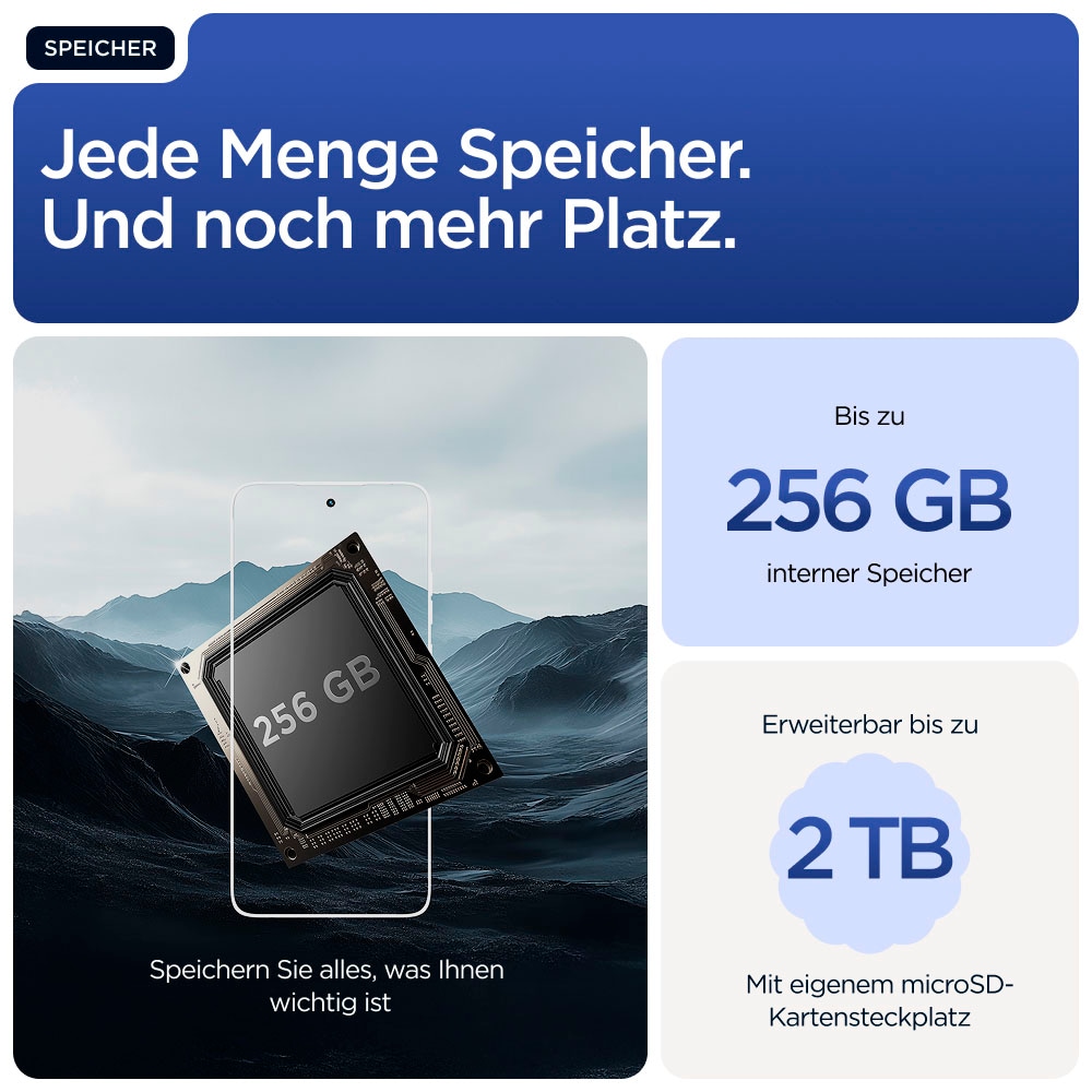 Motorola Smartphone »g56 5G (XT2529-2)«, PANTONE® Dazzling Blue