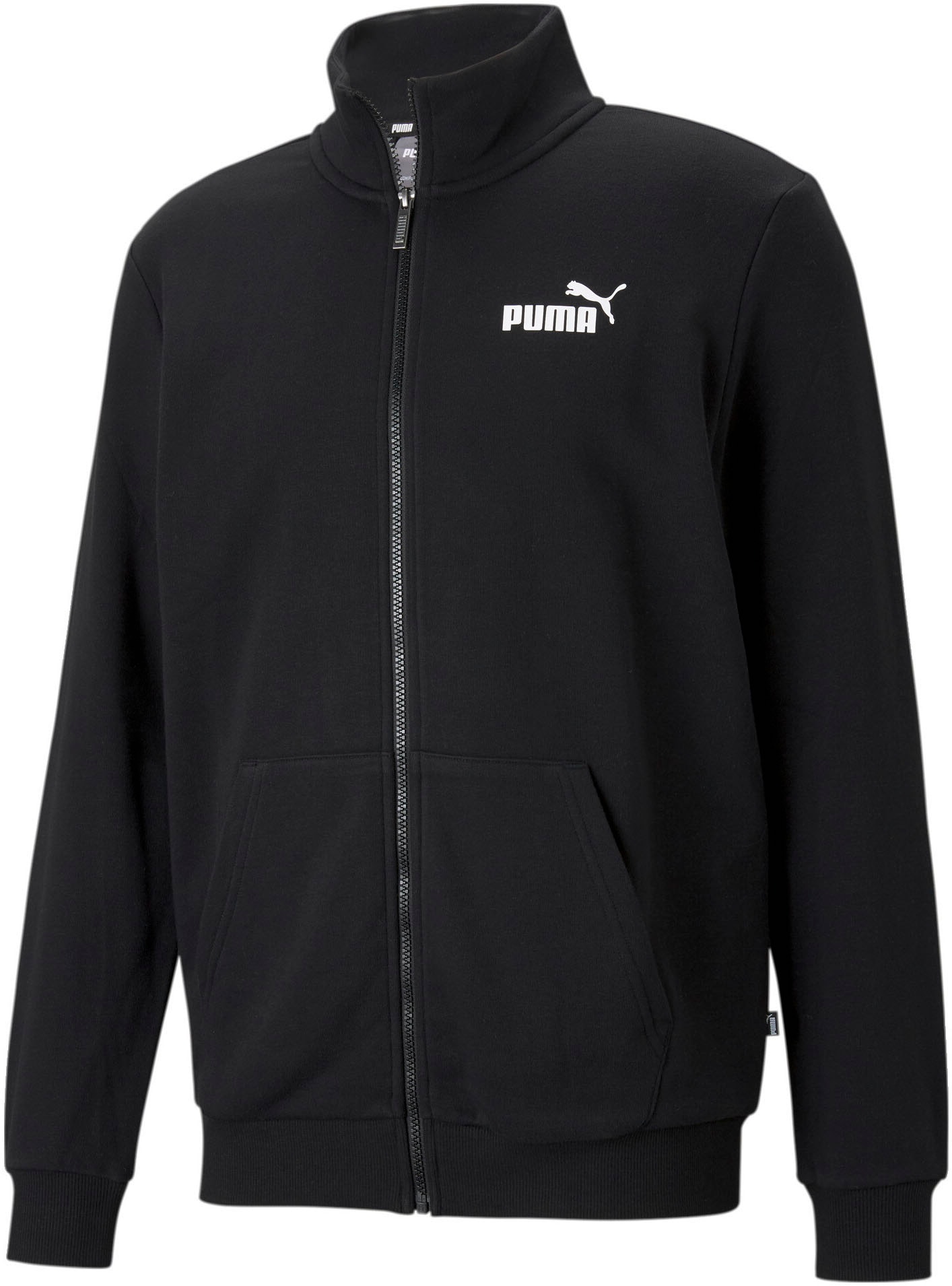 PUMA Trainingsjacke »ESS TRACK JACKET TR«, ohne Kapuze