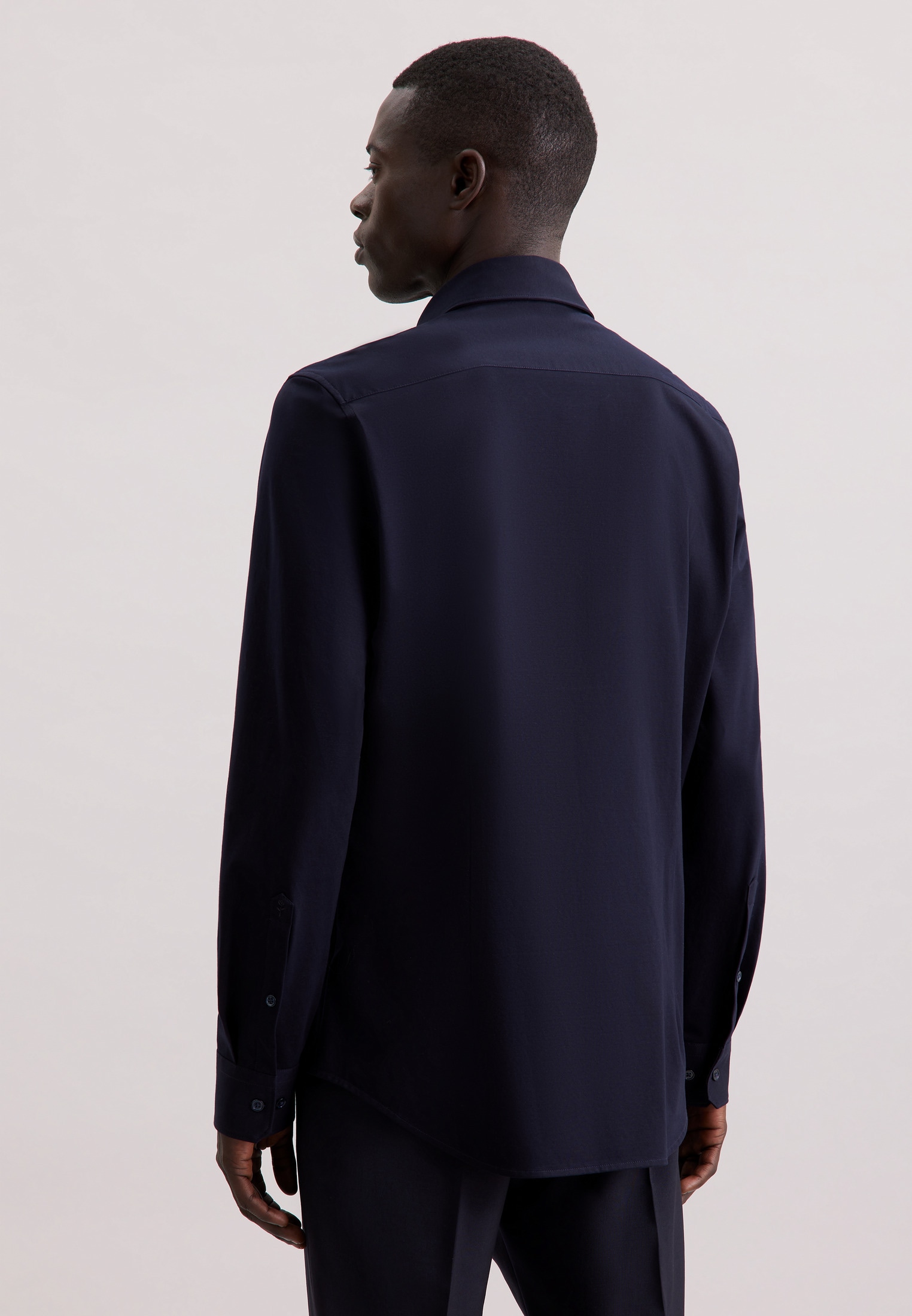 seidensticker Businesshemd »Schwarze Rose« Slim 1/1 Kentkragen Uni