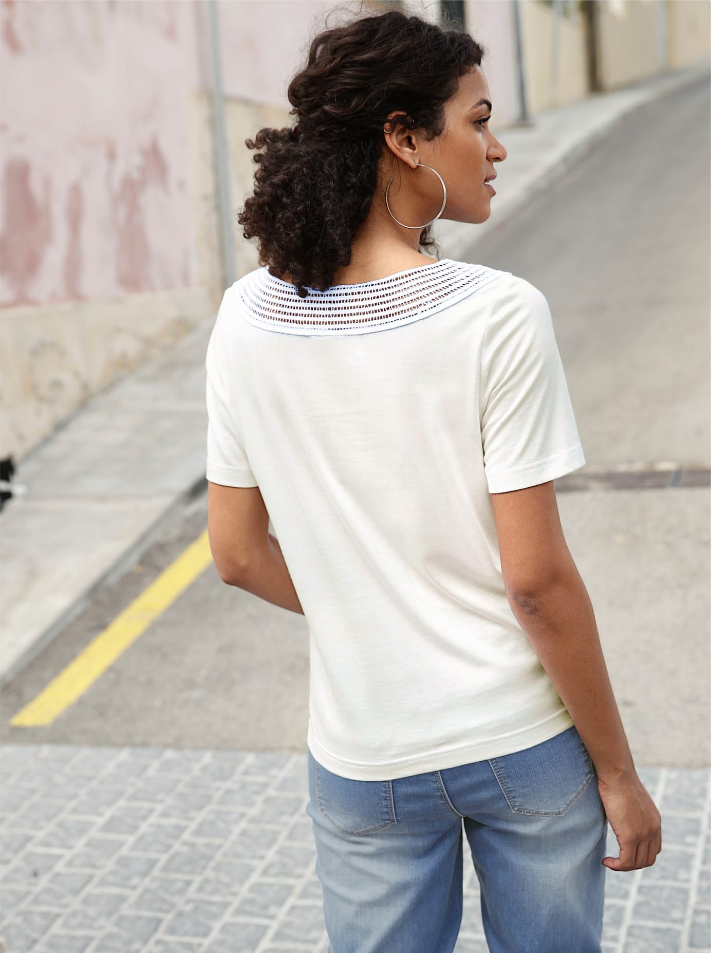 Casual Looks Kurzarmshirt »Shirt«, (1 tlg.)