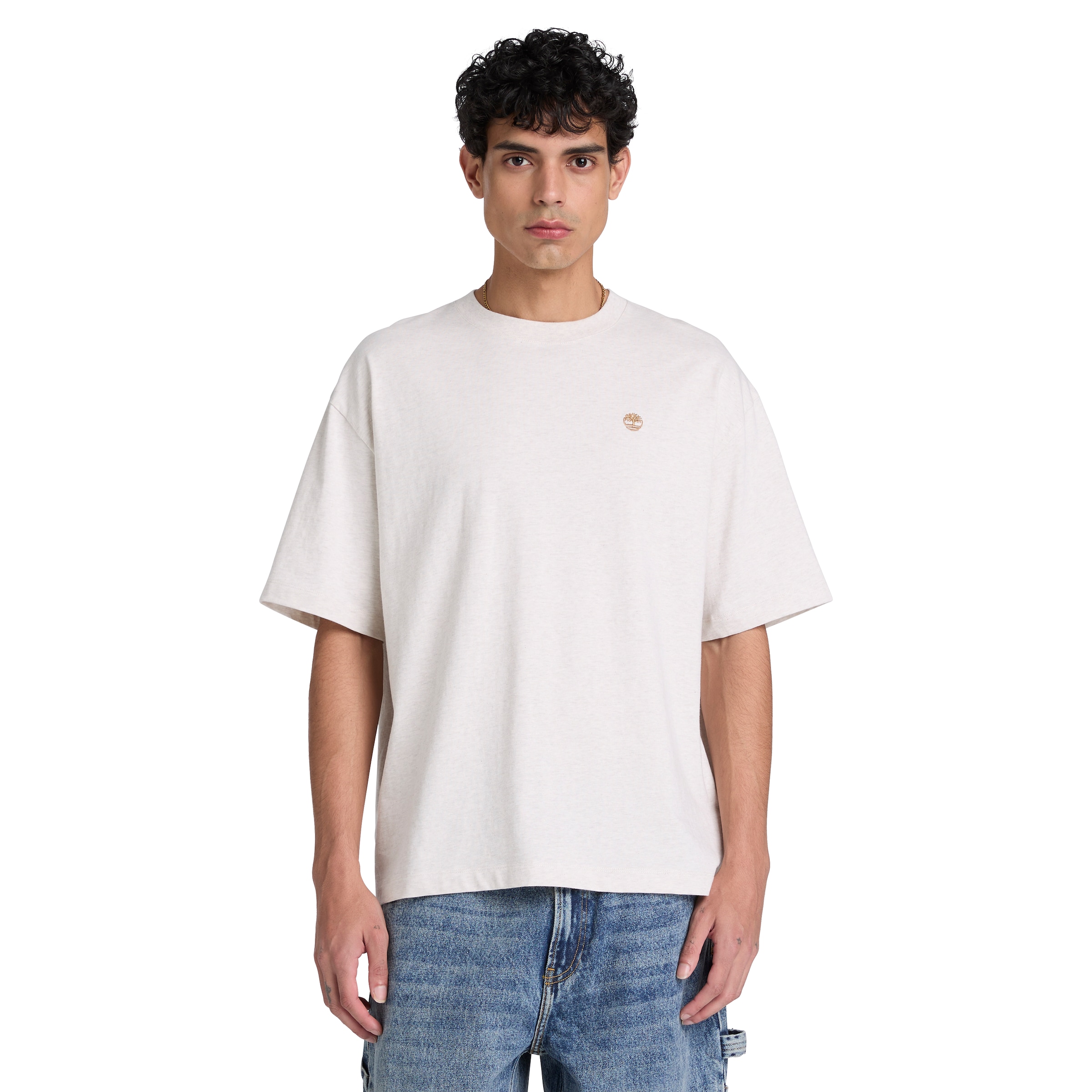 Timberland T-Shirt »DUNSTAN RIVER - SS Tee (Relaxed)« mit Rundhalsausschnitt, aus Baumwolle, Kurzarm, normale Länge
