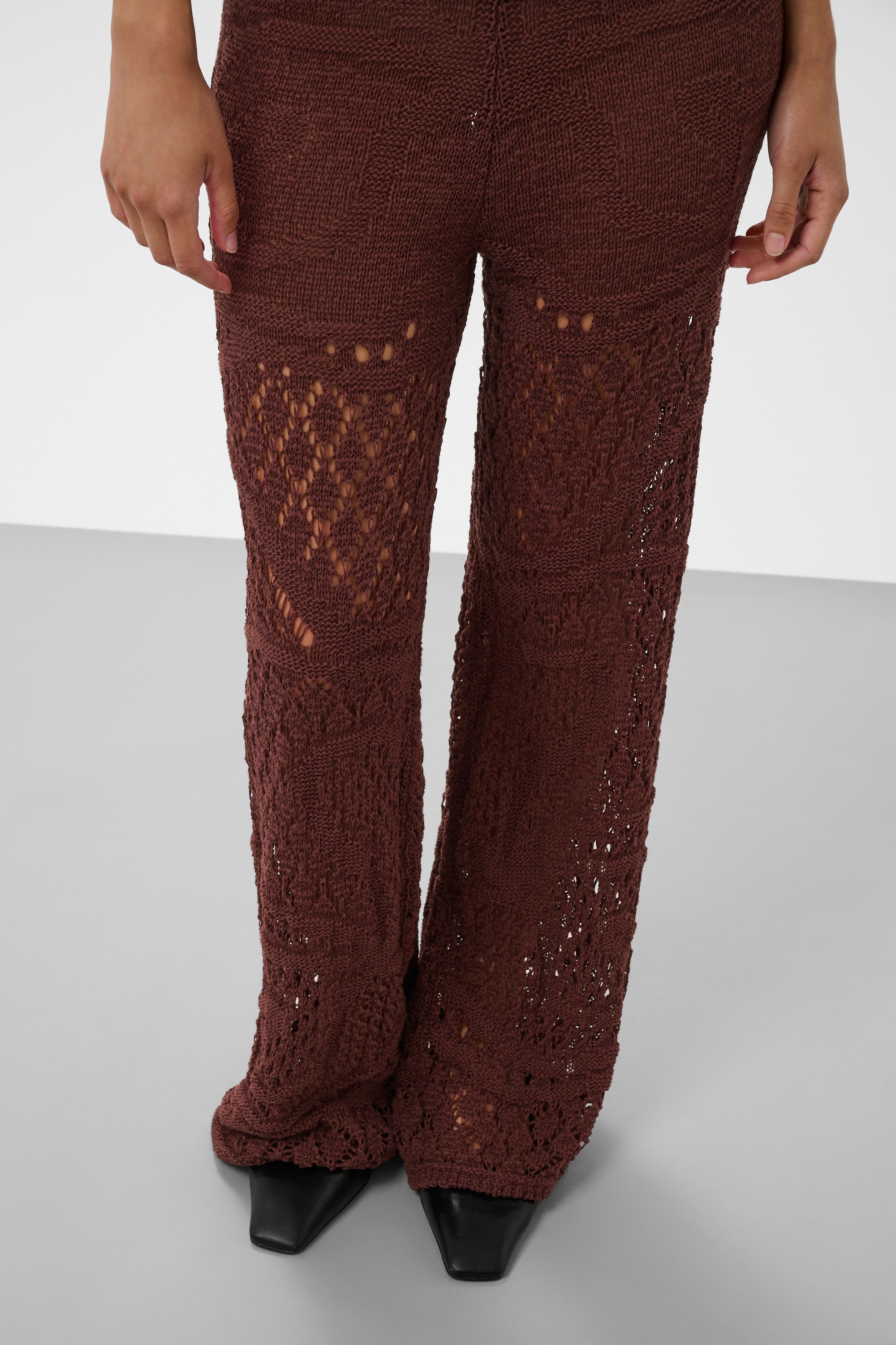 SOAKED IN LUXURY Stoffhose »Strickhose SLBarb«