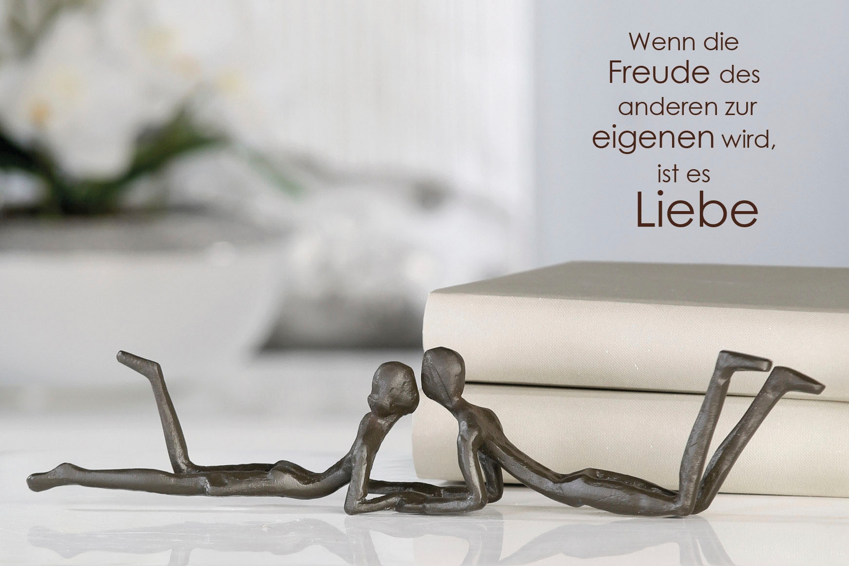 Casablanca by Gilde Dekofigur »Design Skulptur "Loving"«