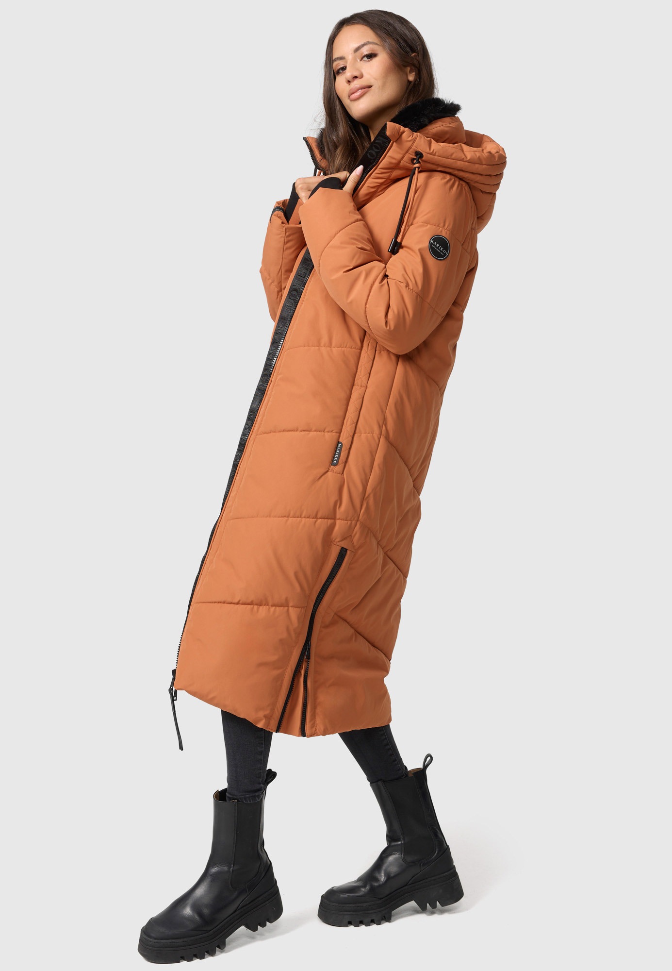 Marikoo Winterjacke »Marikoo Nadaree XVI Damen Winterjacke B979«