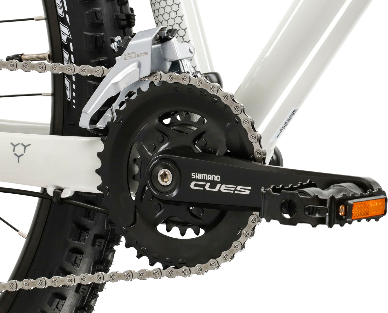 Kross Mountainbike »Hardtail Hexagon 5.0« 18 Gang Shimano CUES U3020 Schaltwerk Kettenschaltung