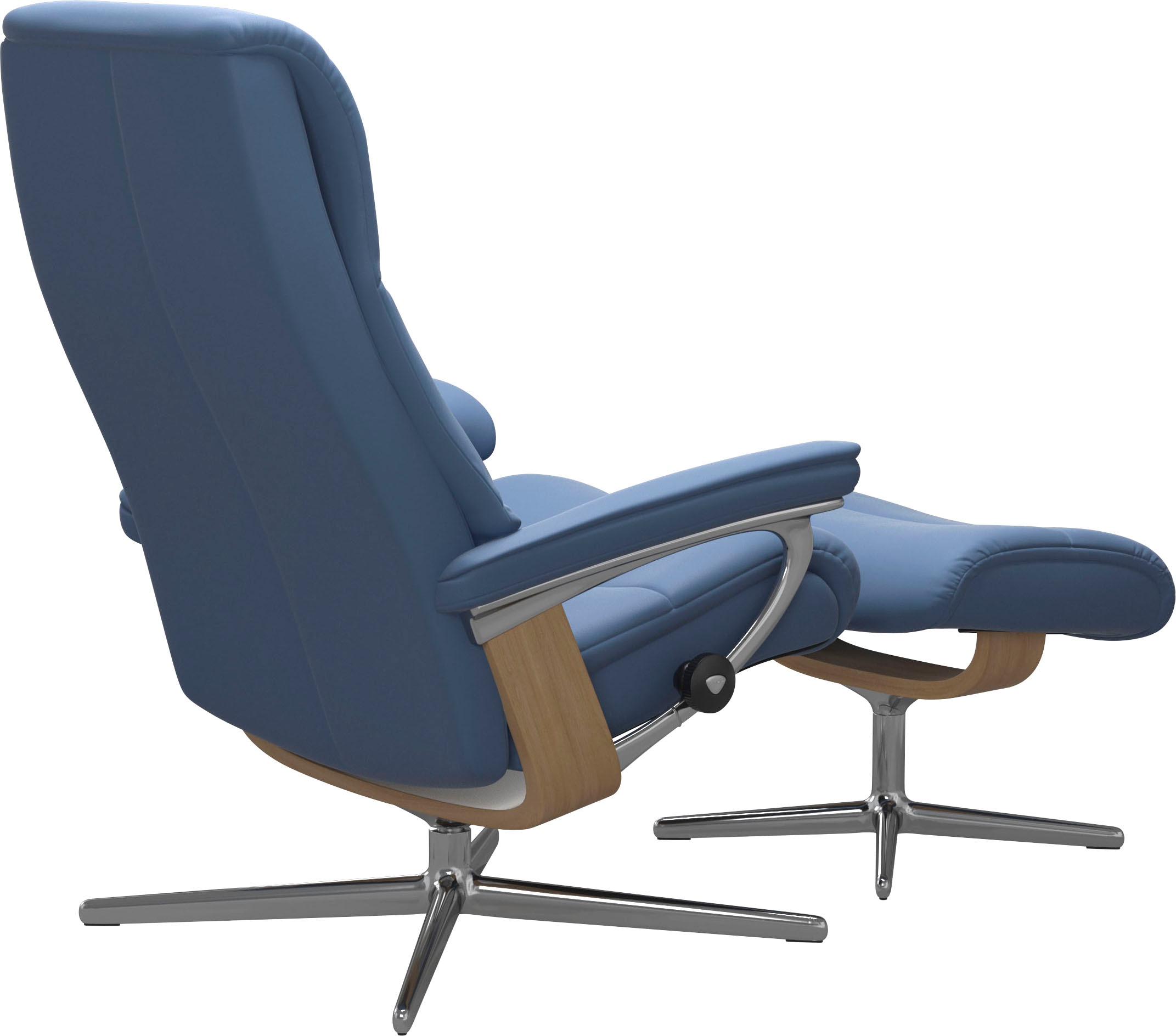 Stressless® Relaxsessel »View« mit Cross Base, Größe S, M & L, Holzakzent Eiche