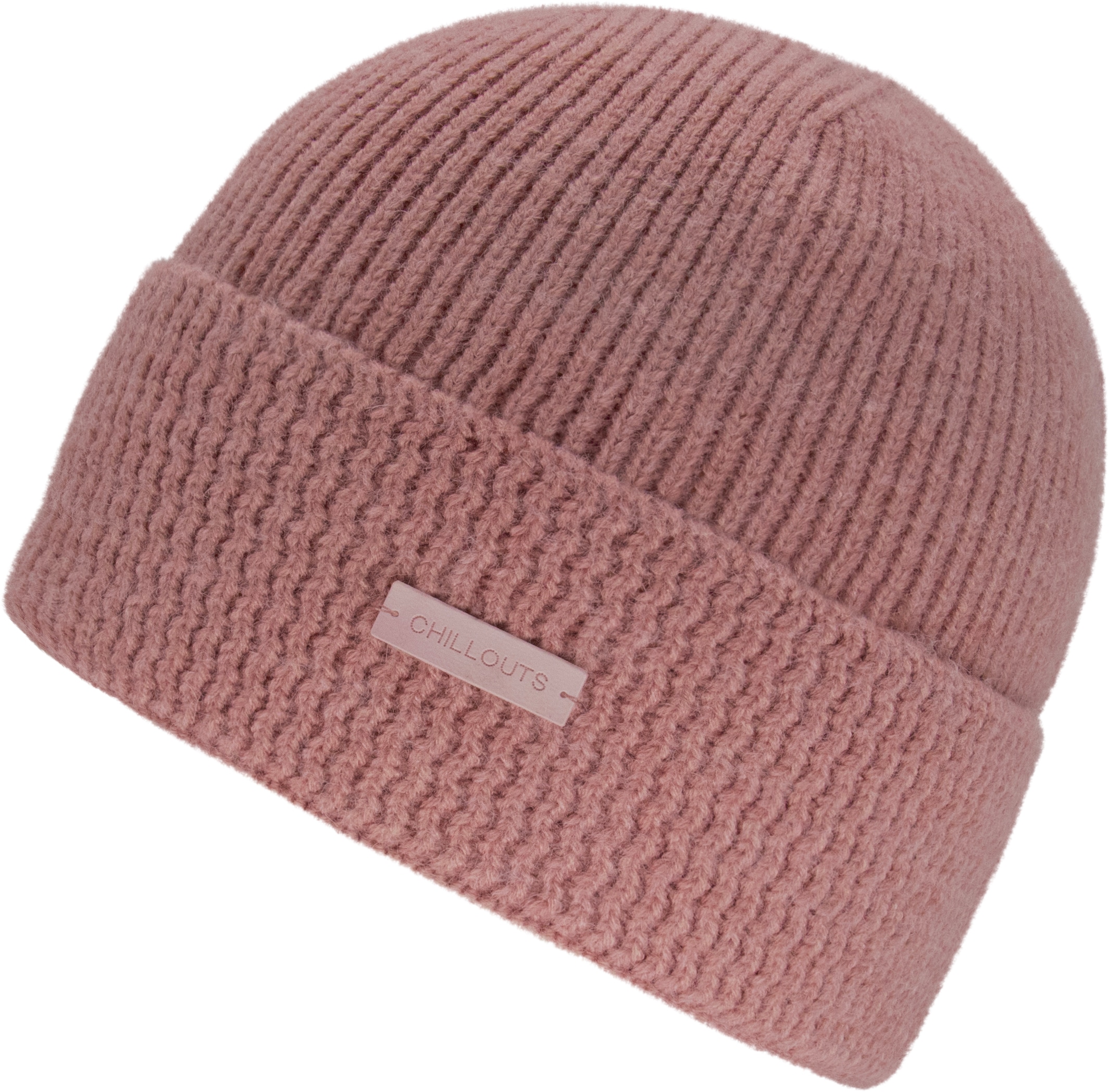 chillouts Beanie »Heike Hat«, mit modischem Umschlag