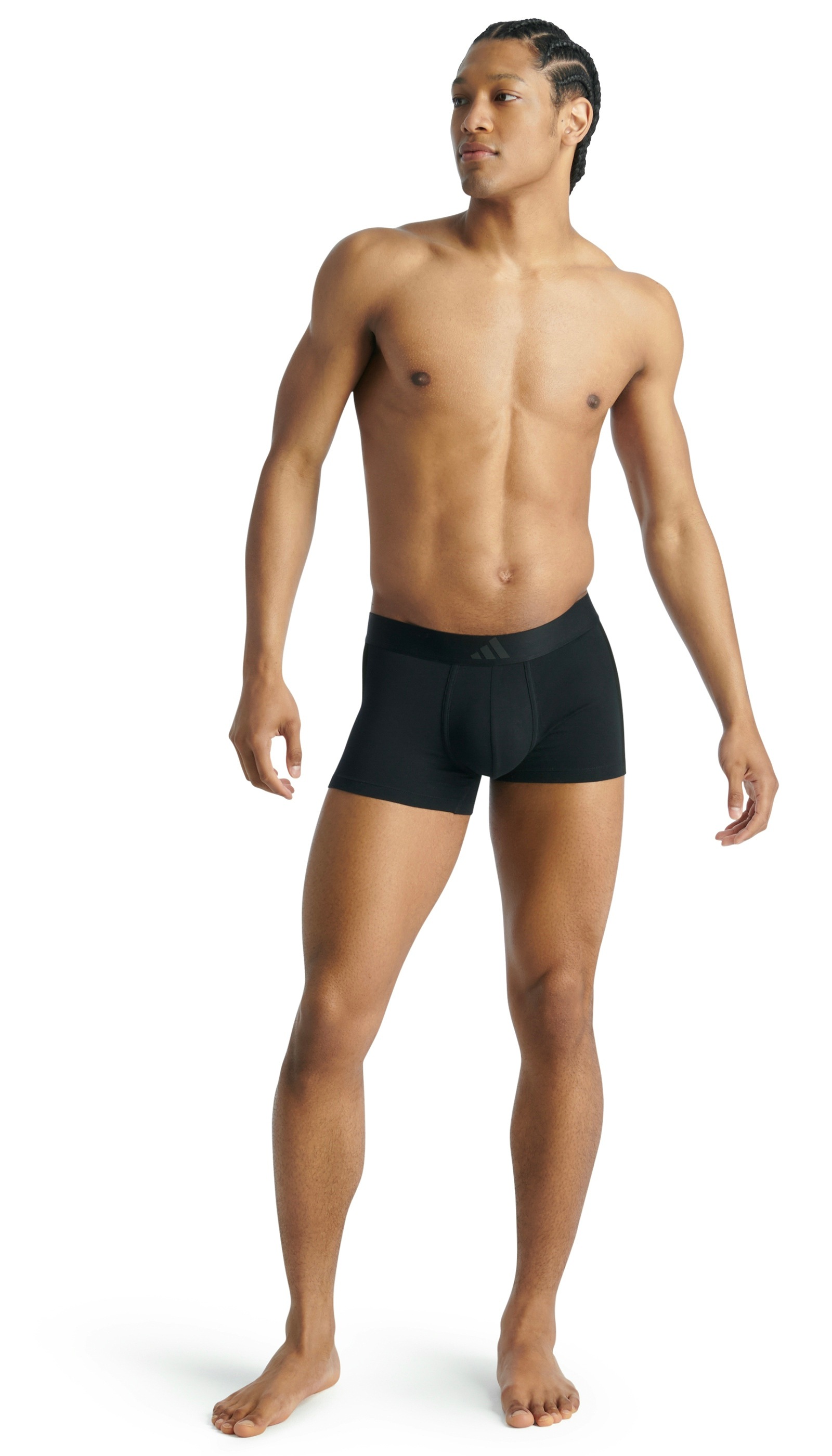 adidas Sportswear Trunk »Active Flex Cotton 3 Stripes«, (2er Pack), 4-Wege-Stretch