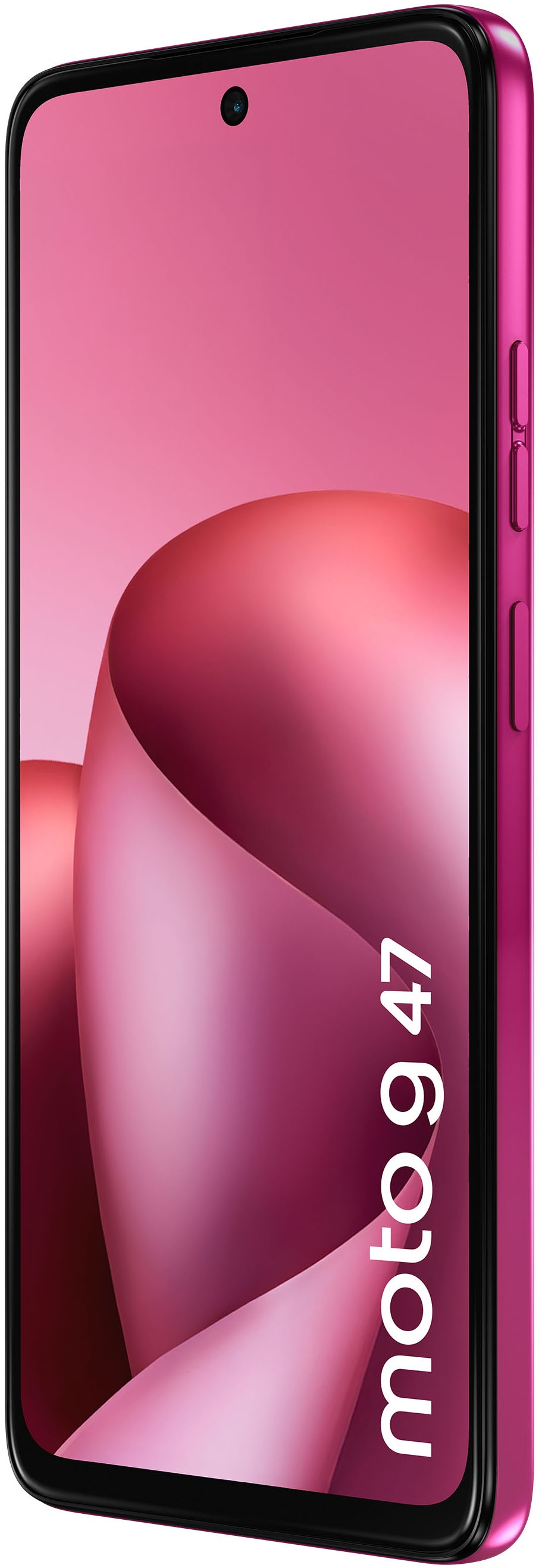 Motorola Smartphone »moto g47 128 GB« PANTONE® Fuchsia Red