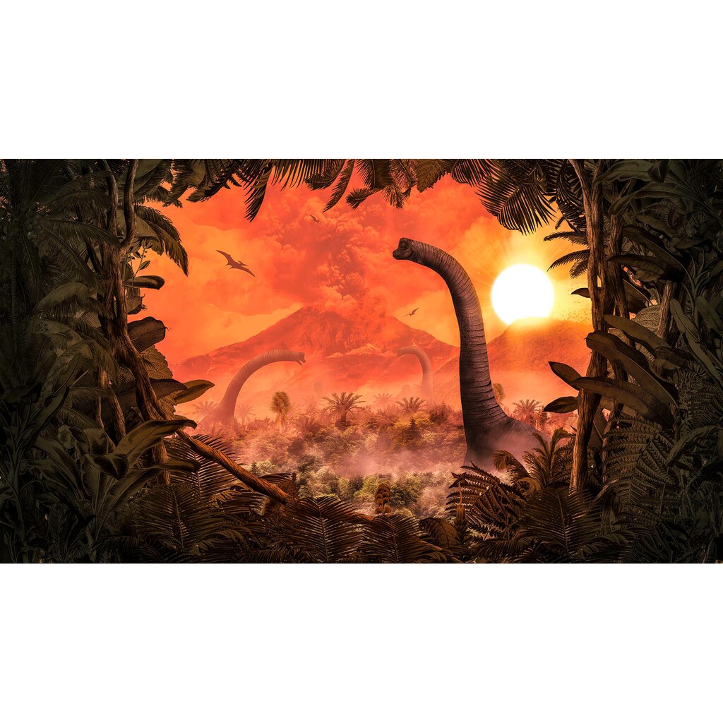 Komar Vliestapete »Brachiosaurus Panorama«