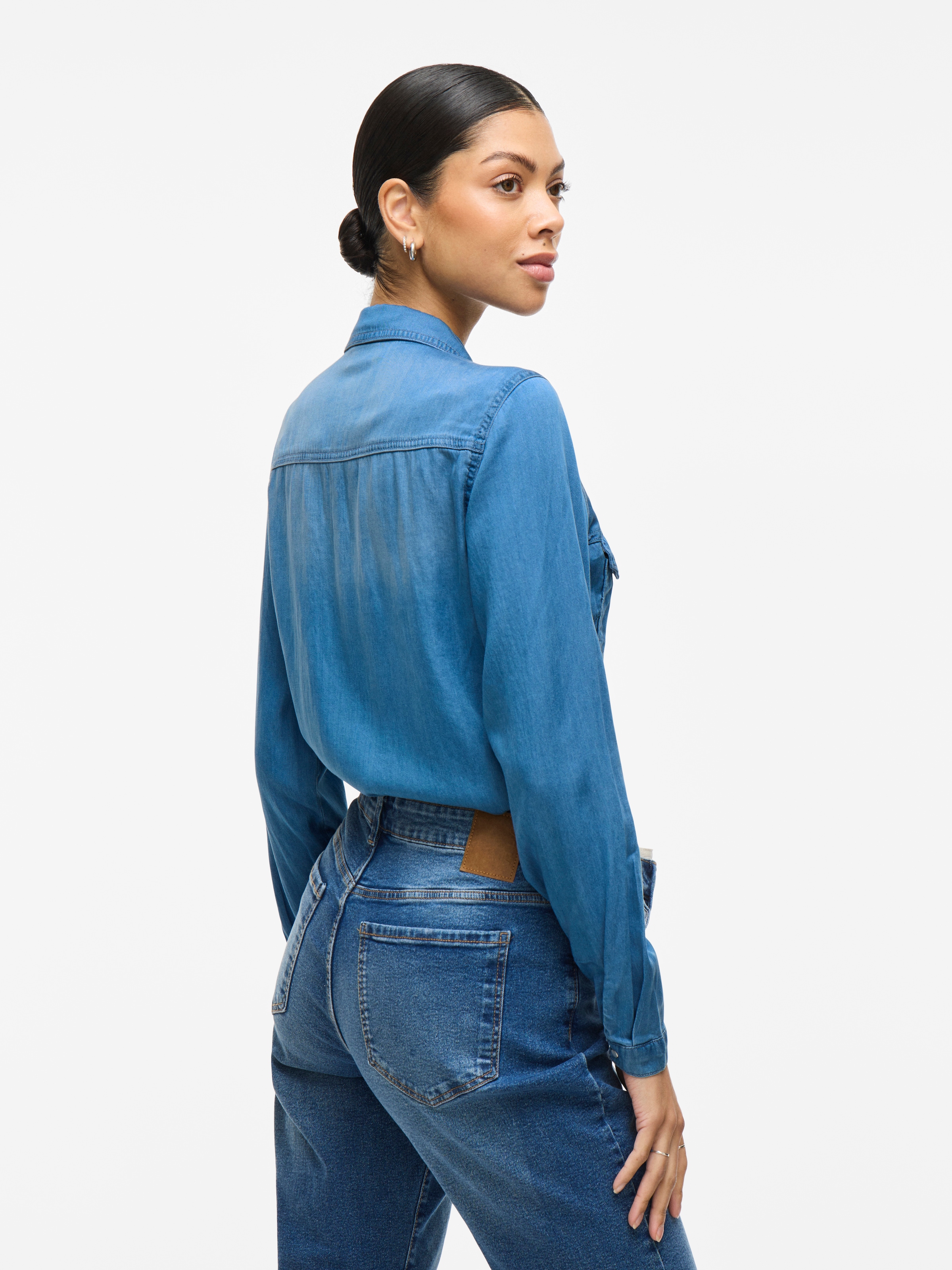 Vila Jeansbluse »VIBISTA DENIM SHIRT/SU-NOOS«