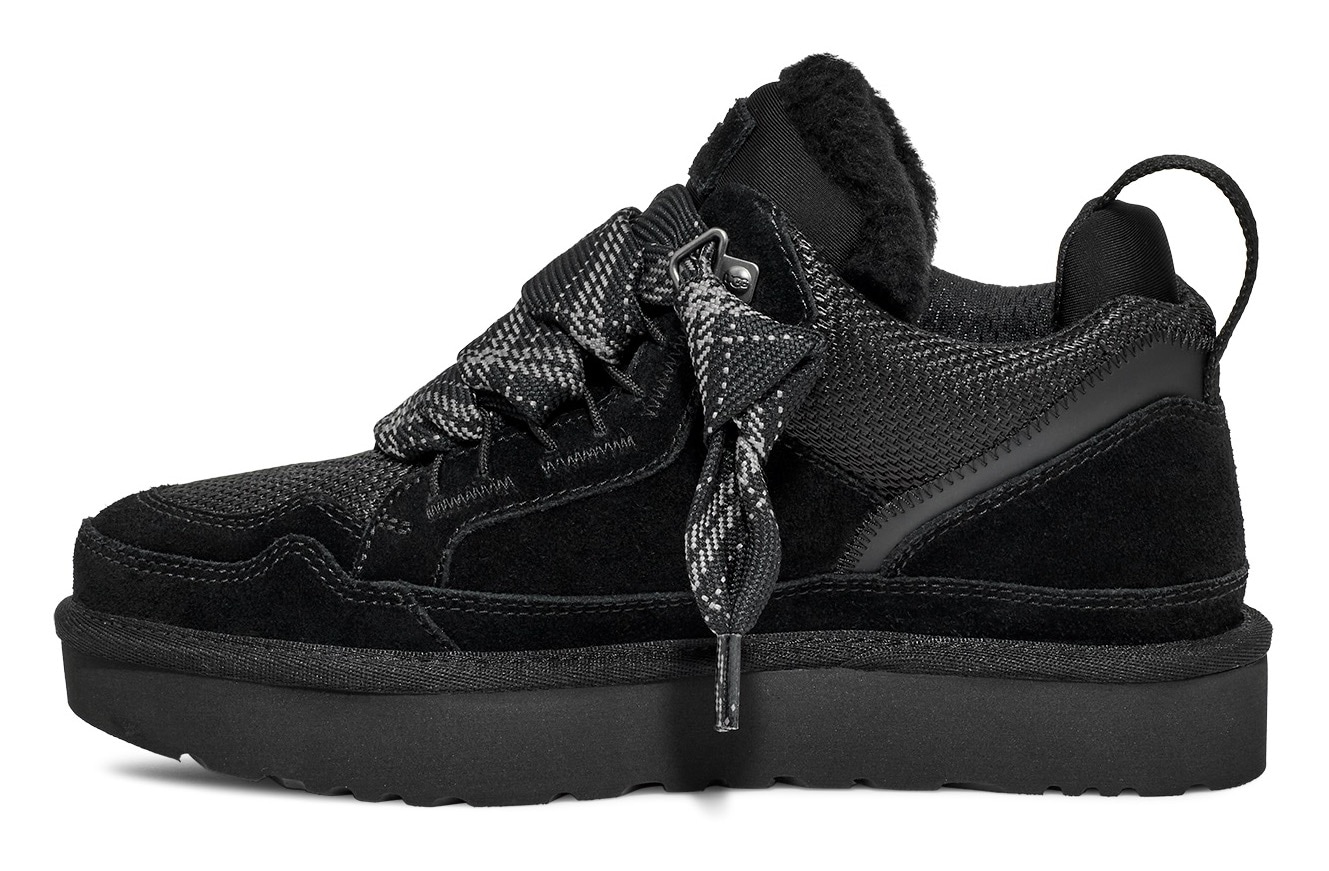 UGG Sneaker »W LOWMEL«  Midcut Sneaker, Schnürschuh mit gepolstertem Schaftrand
