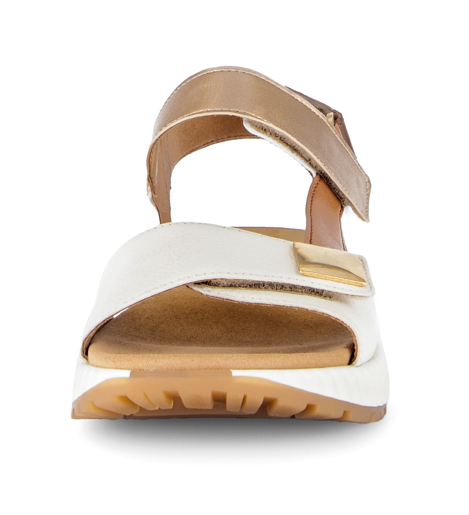 Gabor Keilsandalette  Riemchensandale, Sommerschuh mit edlem Schmuckelement