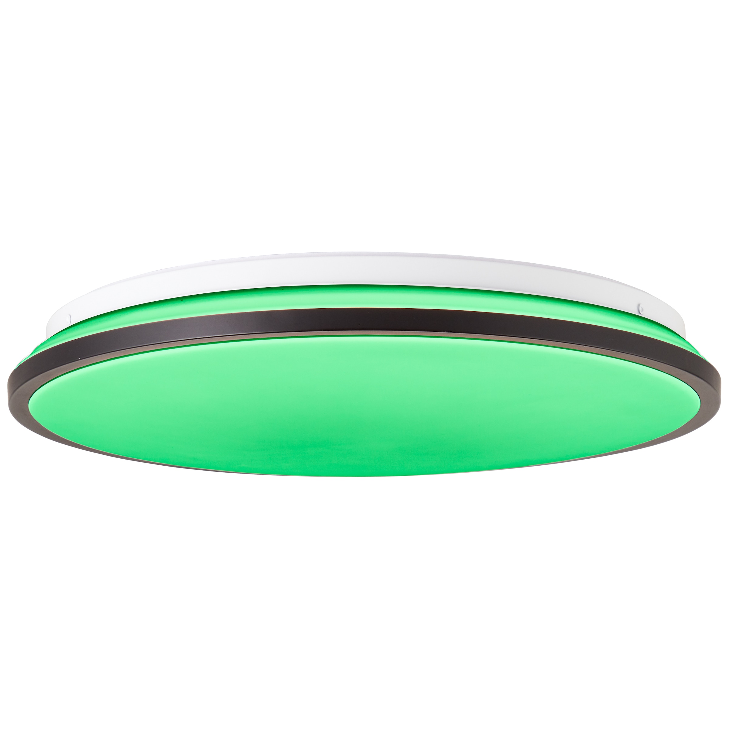 Brilliant LED Deckenleuchte »Heida«, 2500 lm, Ø 40 cm, Metall/Kunststoff, schwarz