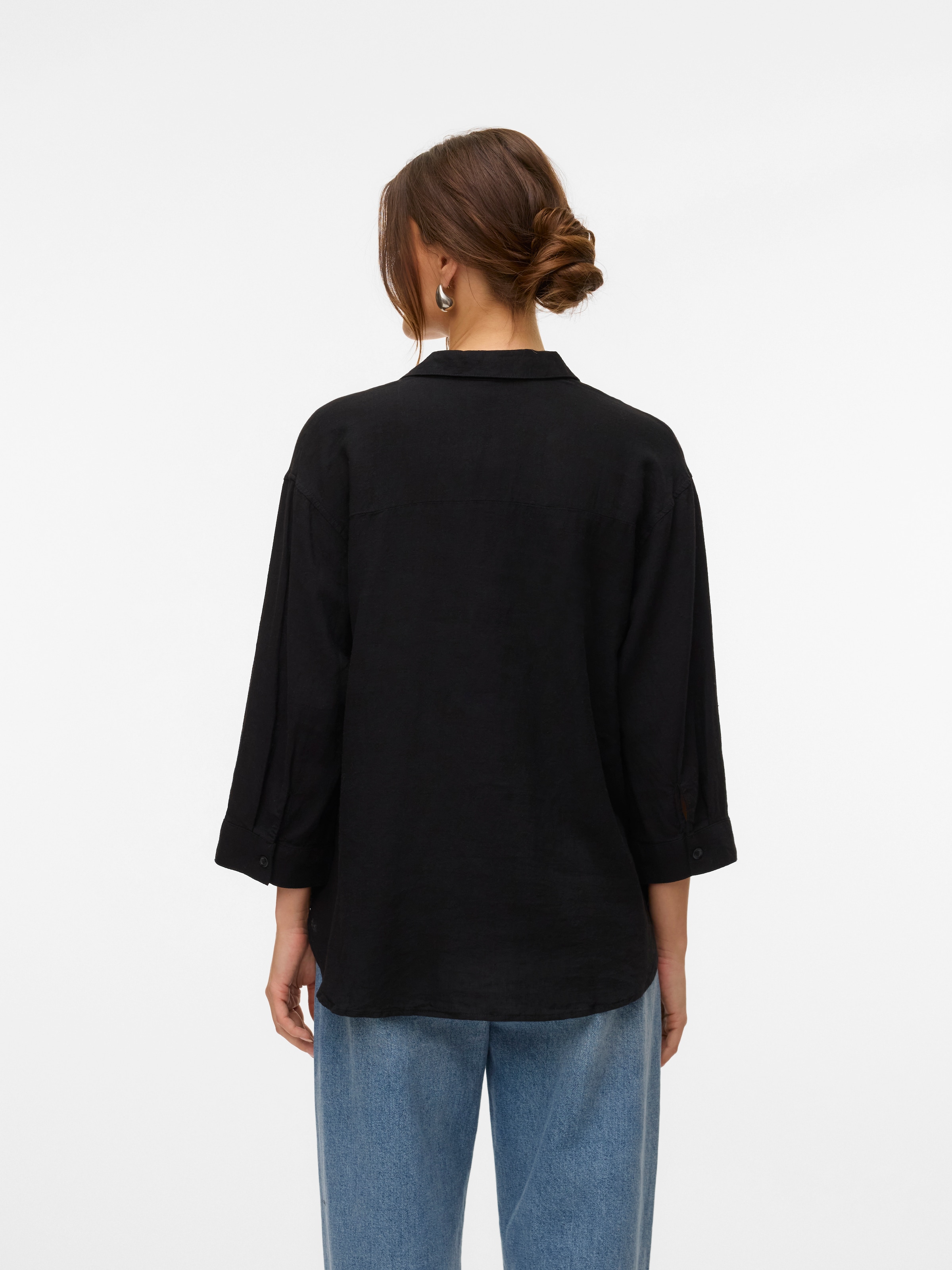Vero Moda Shirtbluse »VMLINN 3/4 TOP WVN GA NOOS«