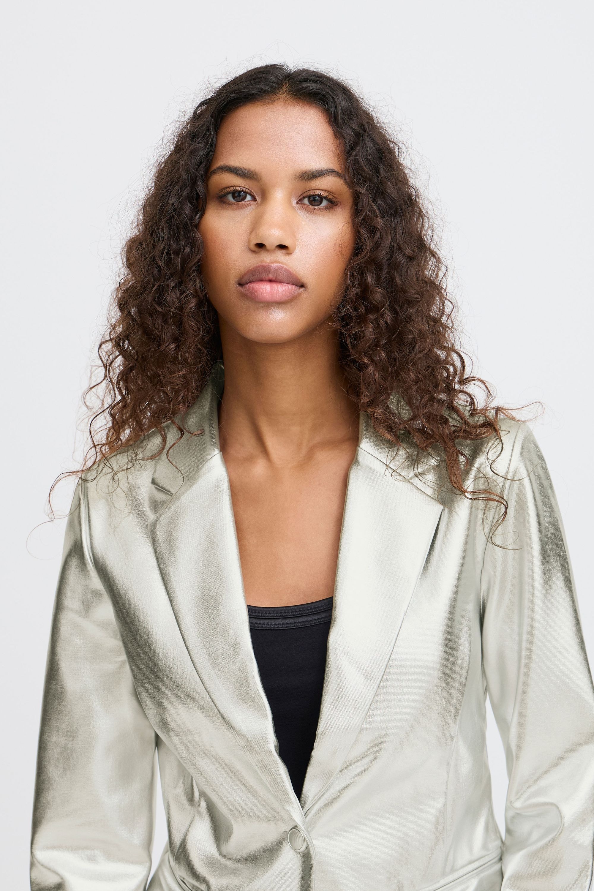 Ichi Kurzblazer »Kurzblazer IHKATE METALLIC BL«