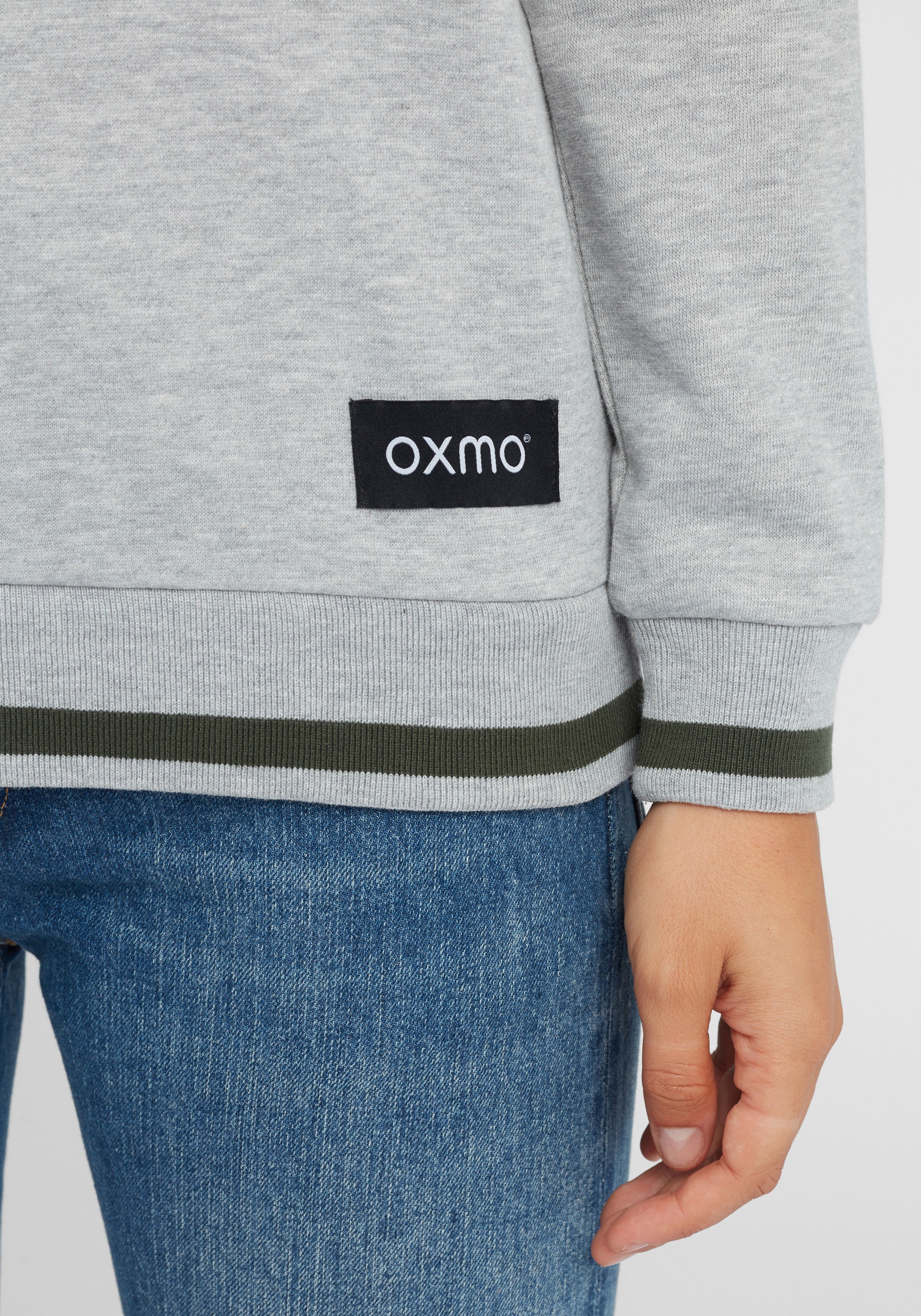 OXMO Rundhalspullover »Sweatpullover OXOmaya«