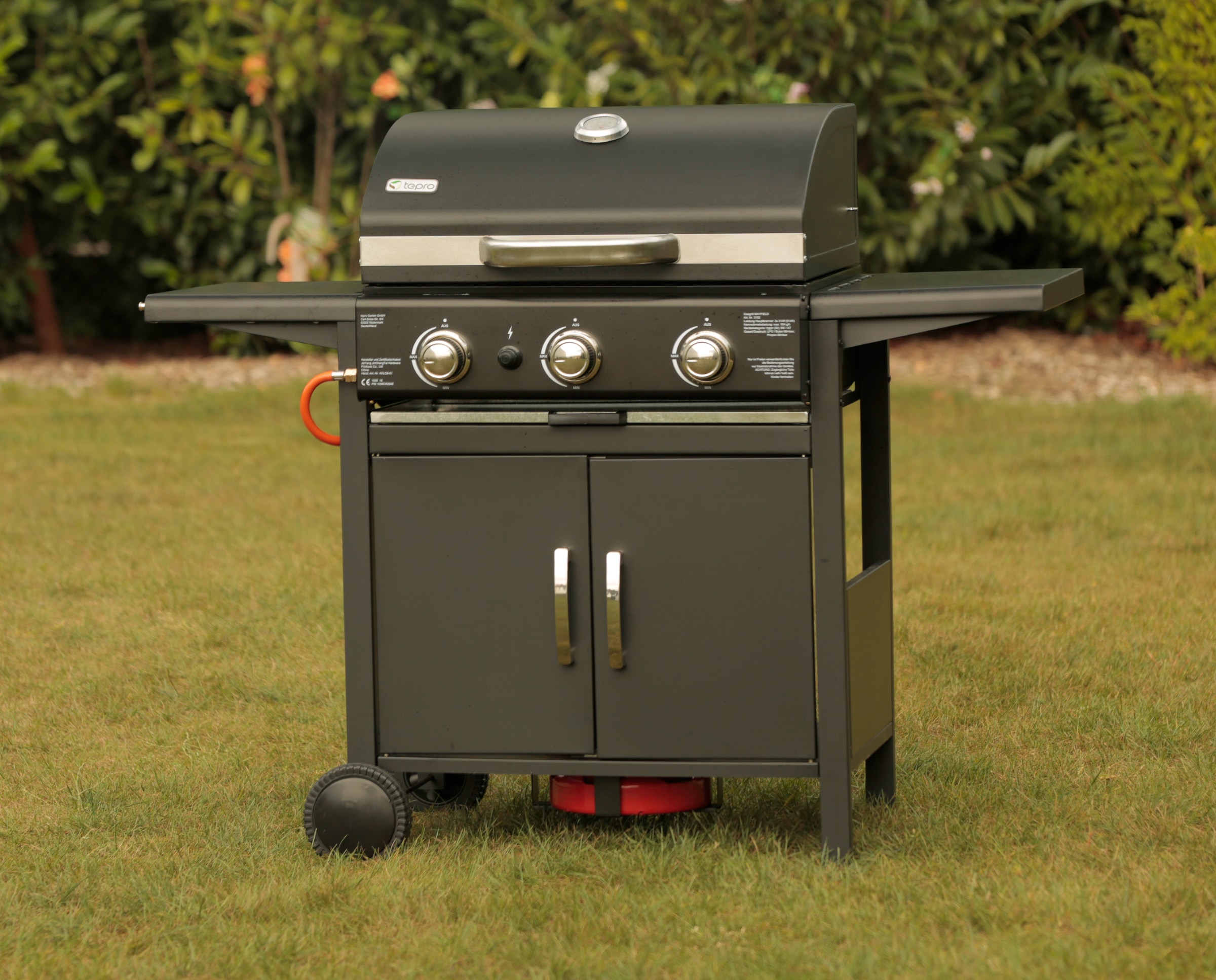 Tepro Gasgrill »Mayfield«, BxTxH: 127x58x103 cm, 3-Brenner á 3 kW