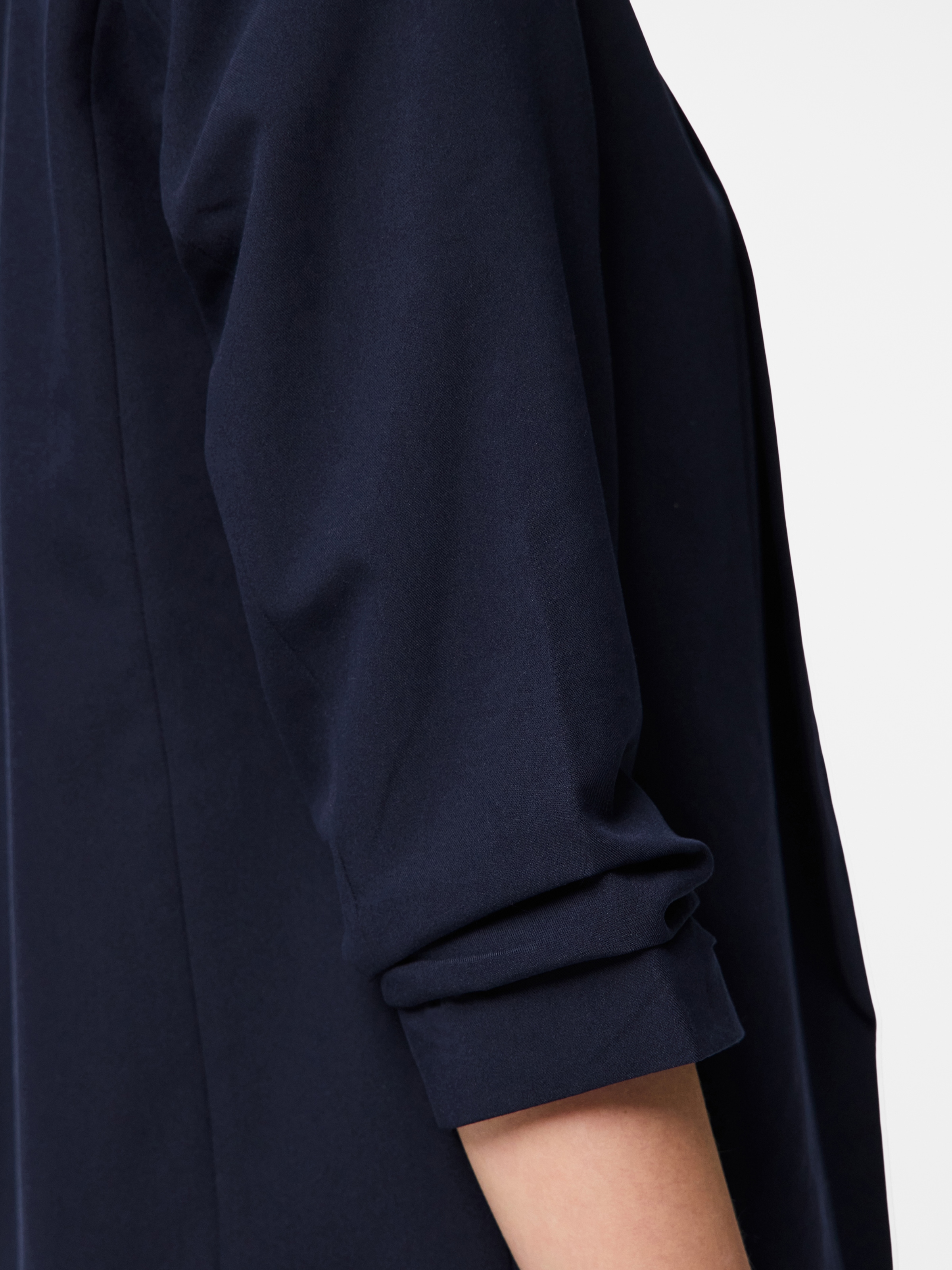 pieces Blusenblazer »PCBOSELLA 3/4 BLAZER NOOS« mit Faltendetail am Ärmel