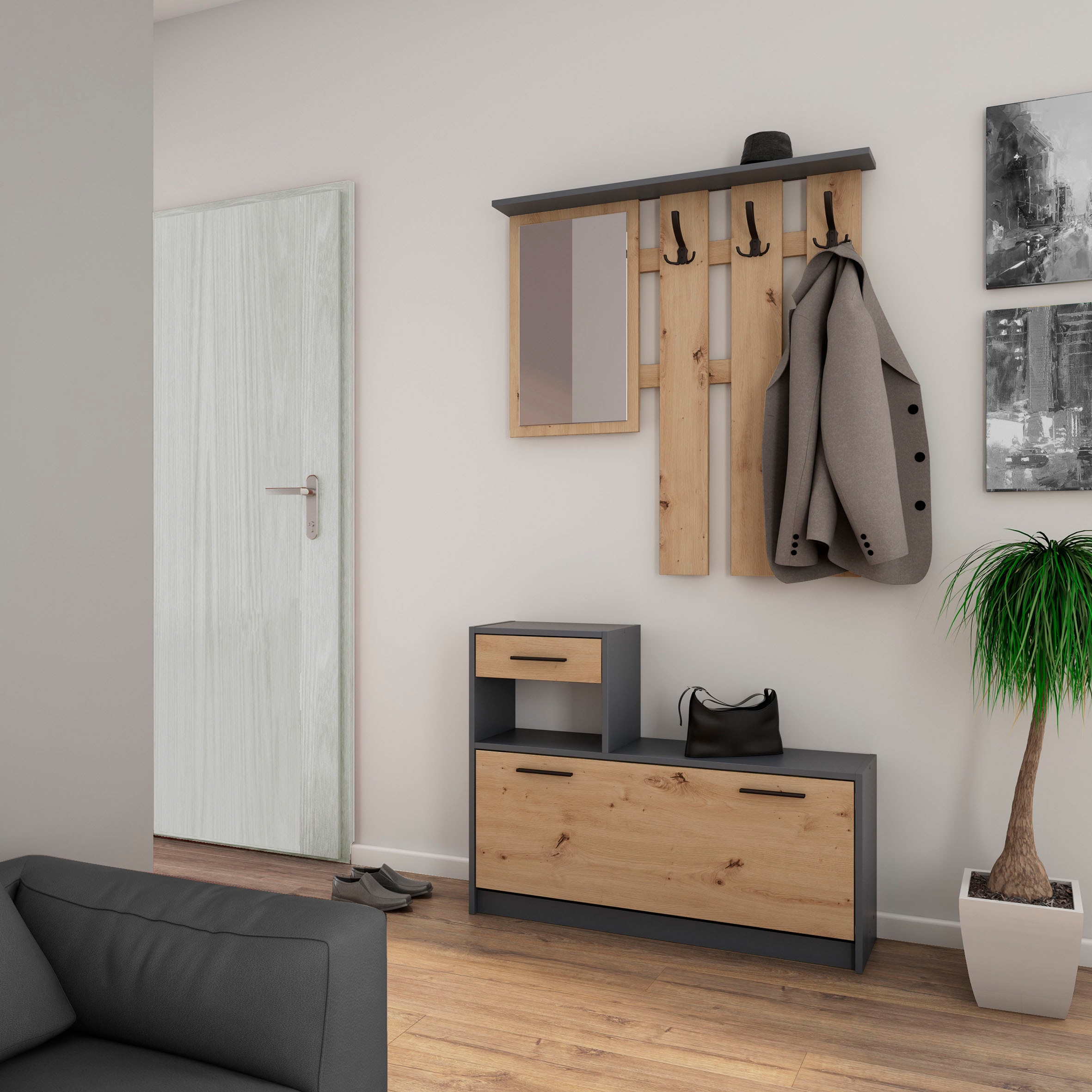 byLIVING Garderoben-Set »TAMINA«