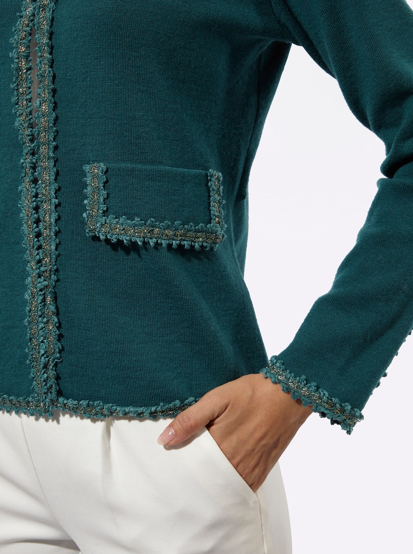 creation L Strickjacke