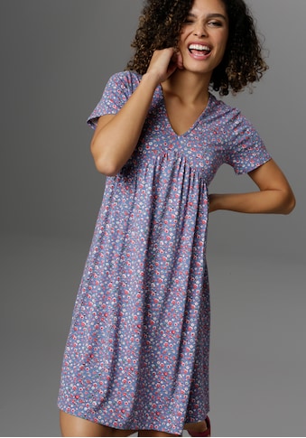 Aniston CASUAL Sommerkleid, im Millefleurs oder großflächigen Blumendruck - schick... kaufen