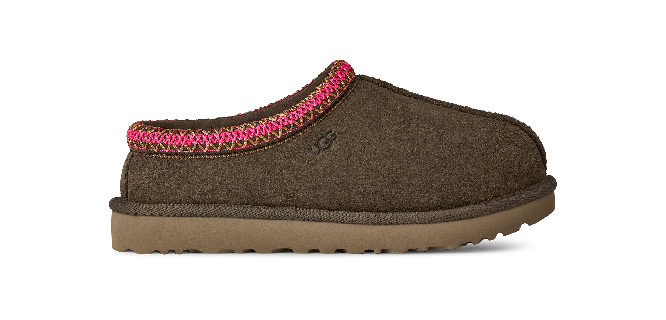 UGG Hausschuh »Unisex TASMAN II«  Homeslipper, Schlupfschuh, Clog mit Textilband verziert