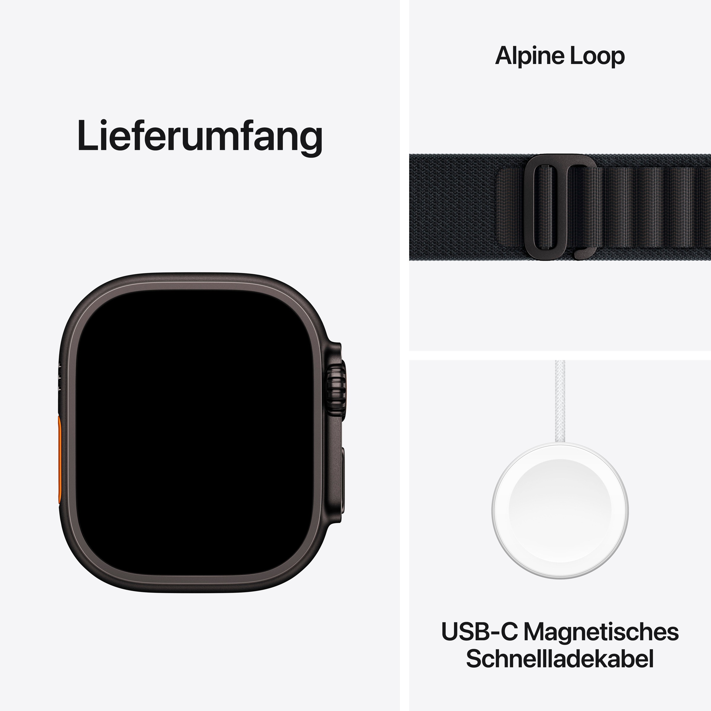 Apple Smartwatch »Watch Ultra 3 GPS + Cellular 49mm«(49) Watch OS